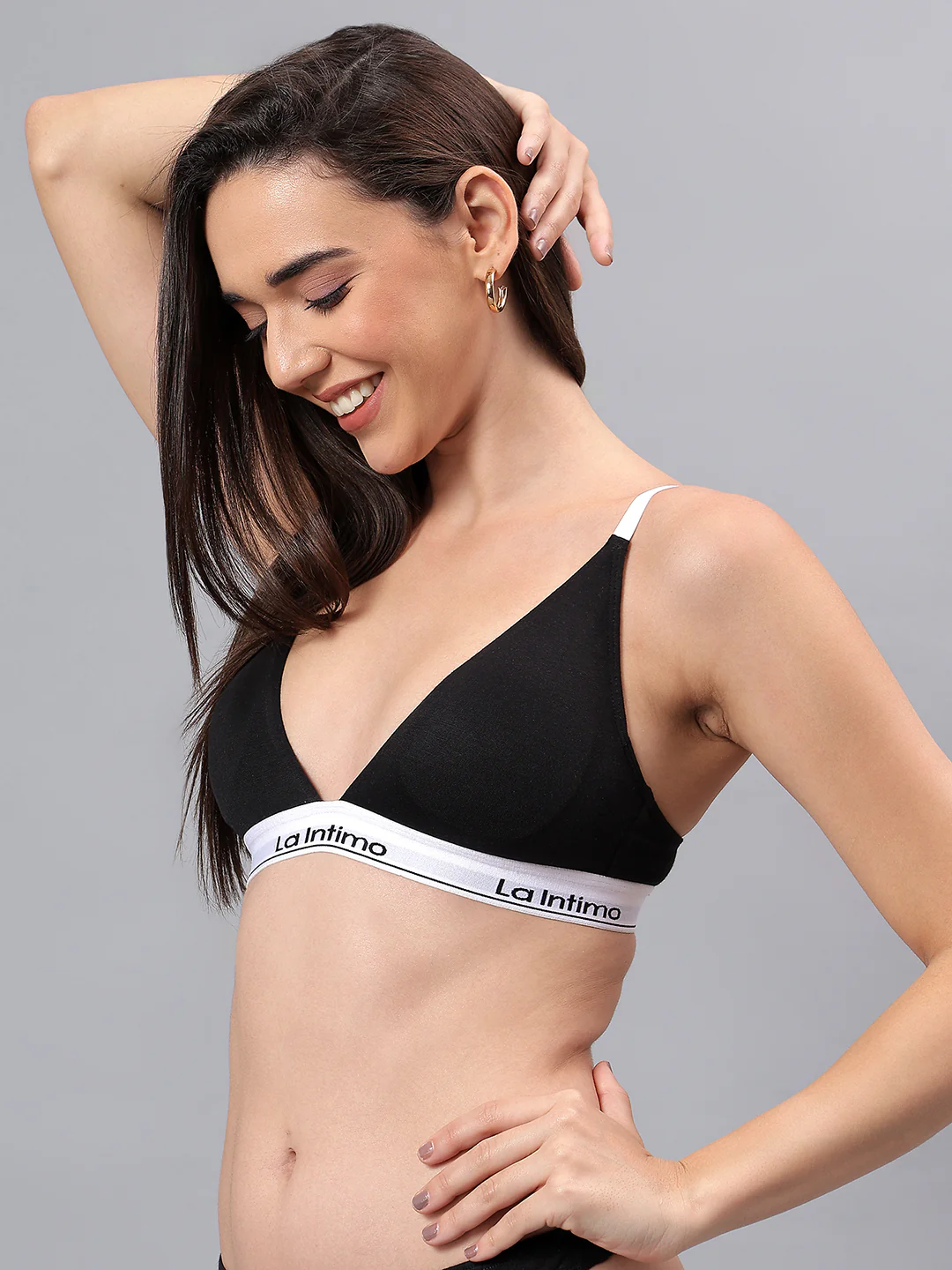 Adjustable Straps Semi-Padded Bralette - Image 3