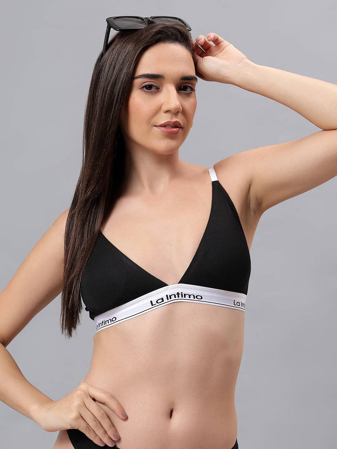 Adjustable Straps Semi-Padded Bralette - Image 4