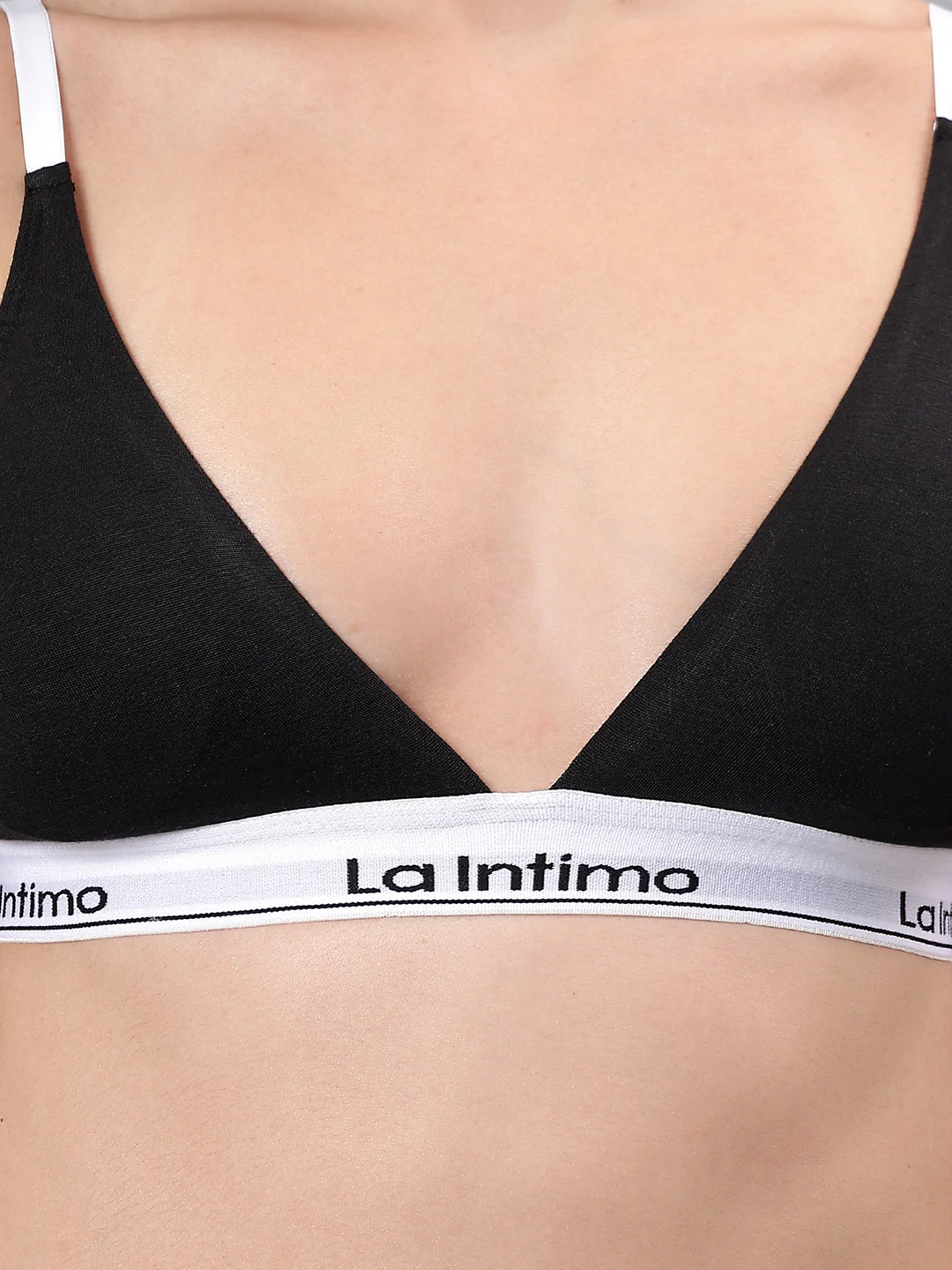 Adjustable Straps Semi-Padded Bralette - Image 6