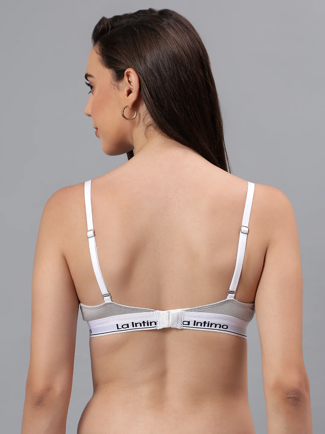 Adjustable Straps Semi-Padded Bralette - Image 2