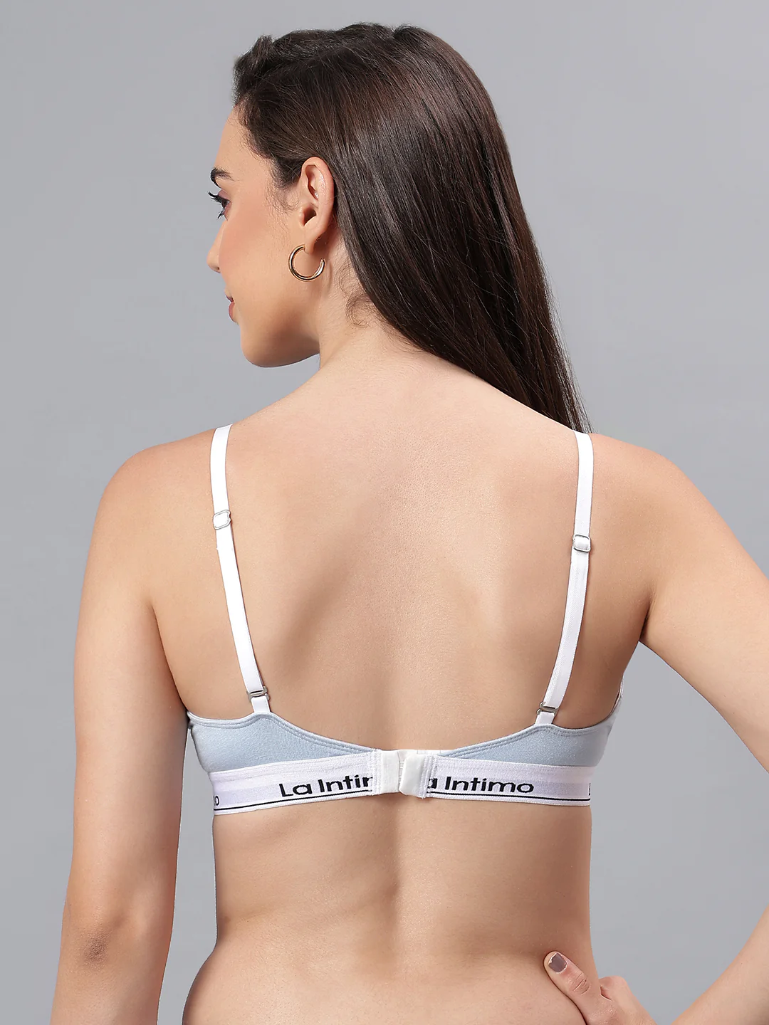 Adjustable Straps Semi-Padded Bralette - Image 2