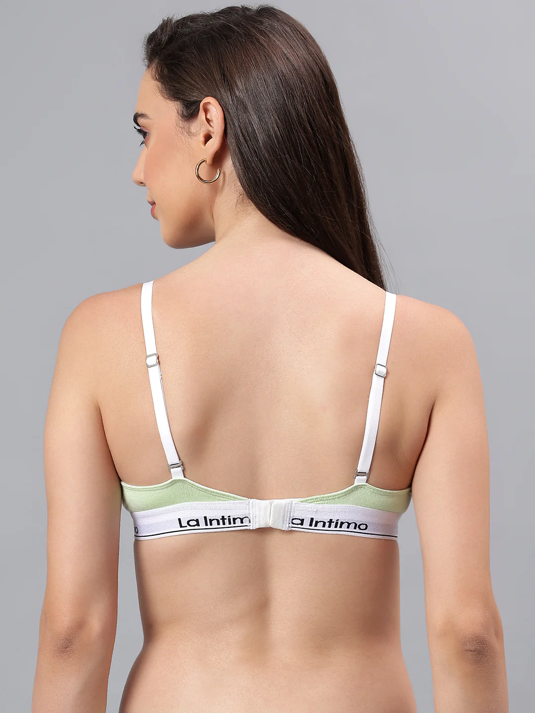 Adjustable Straps Semi-Padded Bralette - Image 2