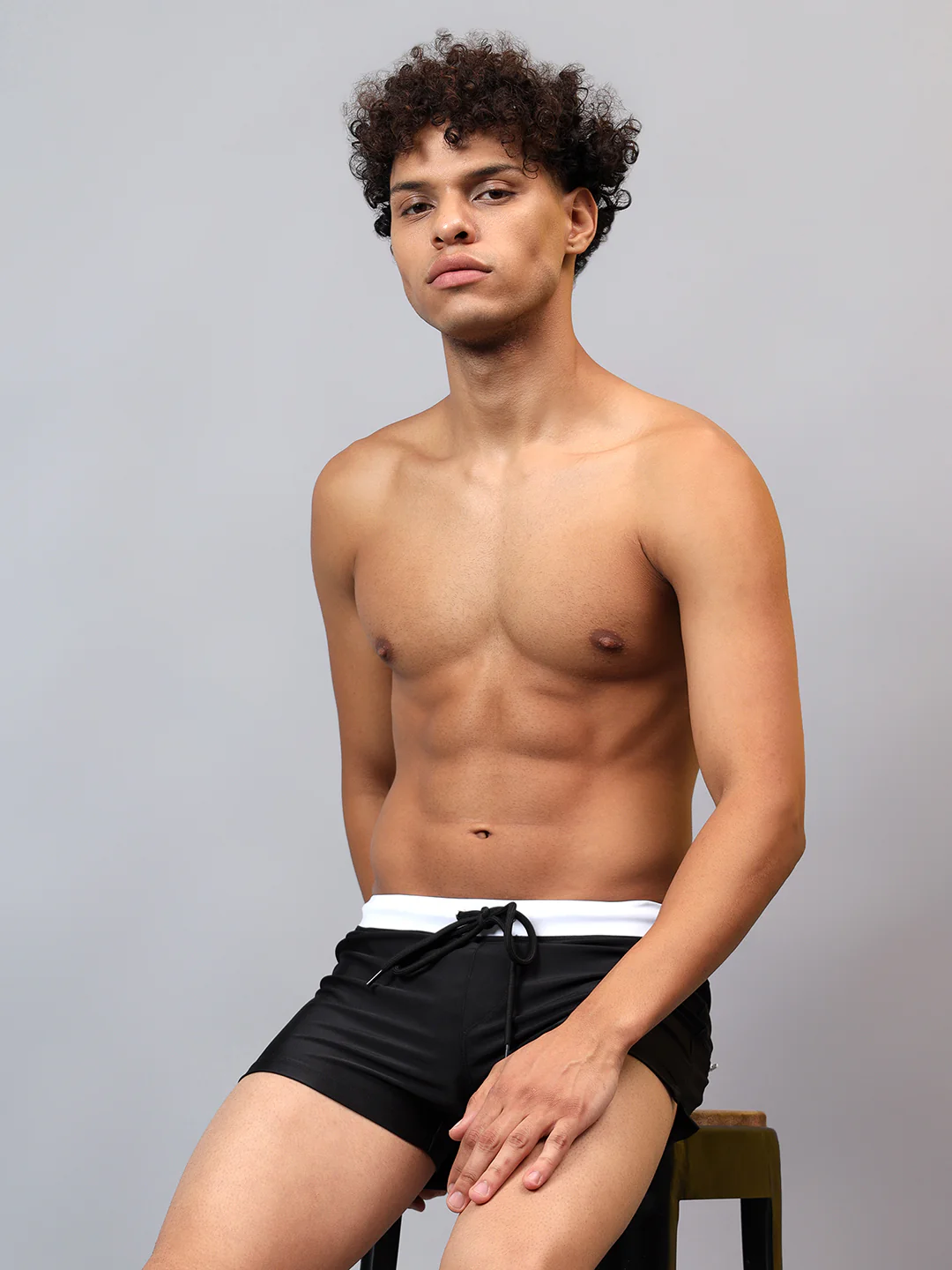Arctic Swim Trunks with contrast waistband - Image 4