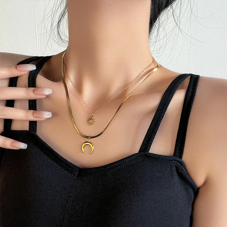 Artifical Gold Necklace