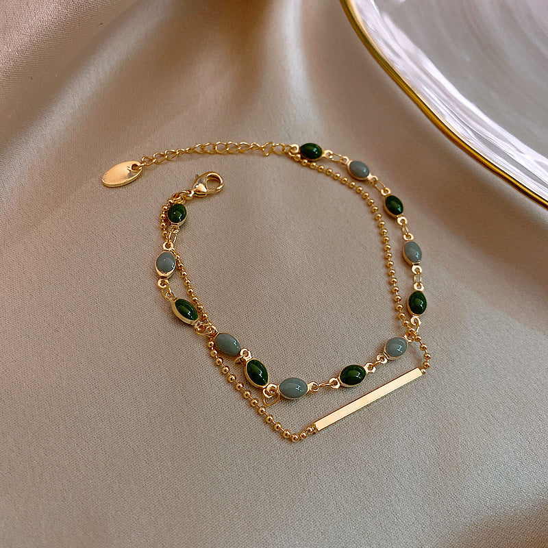 Artificial Green Bracelet