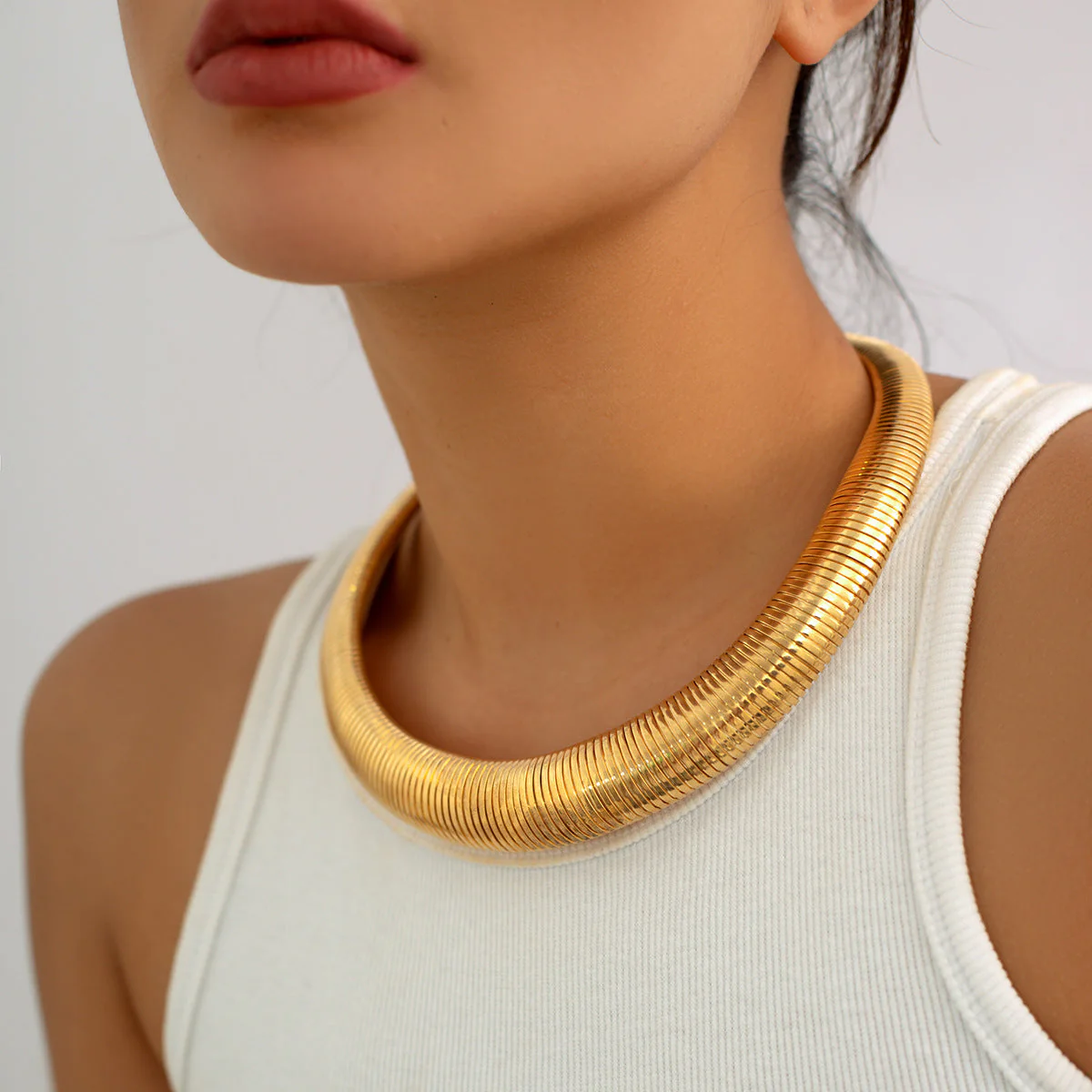 Artificial Silver Necklace