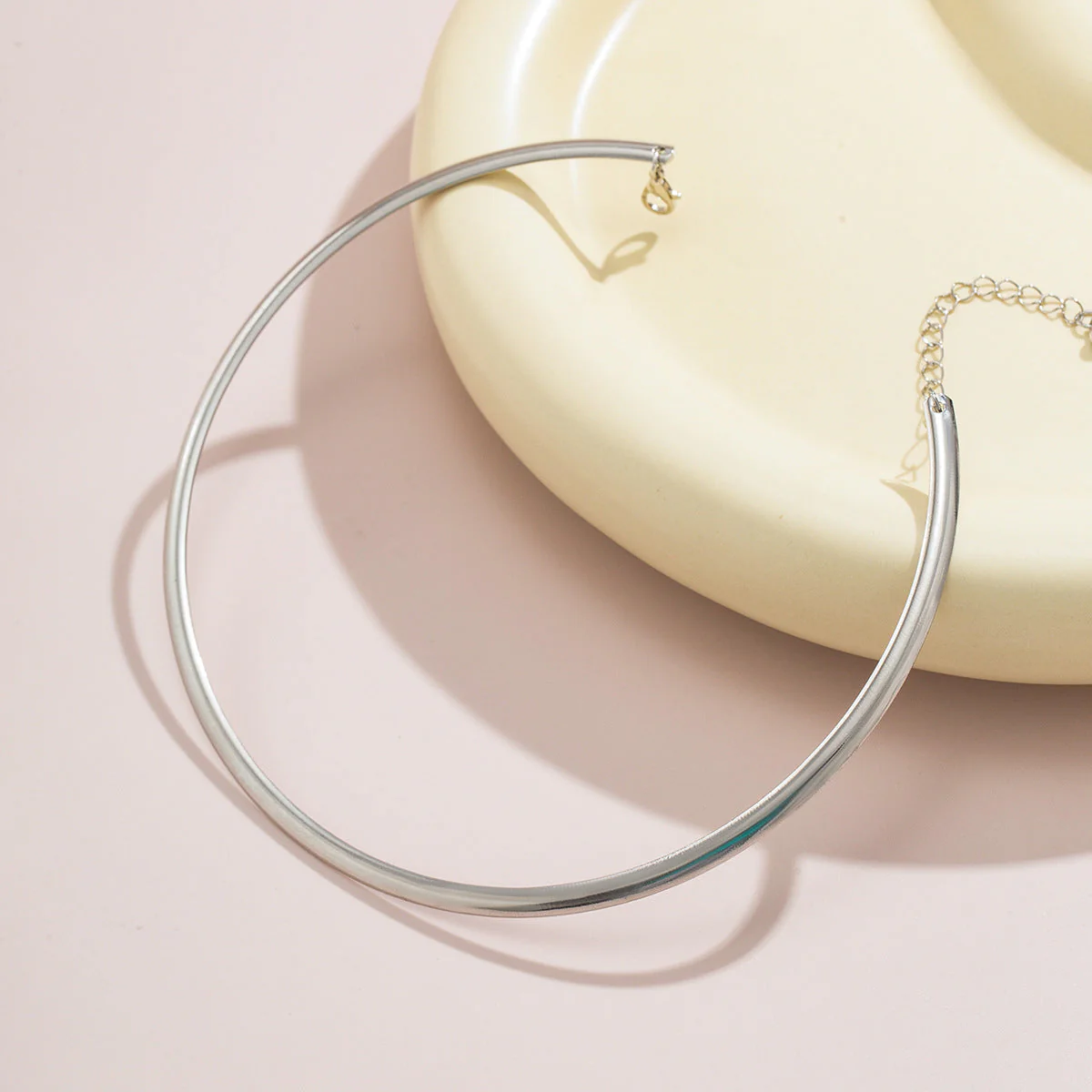 Artificial Silver Necklace