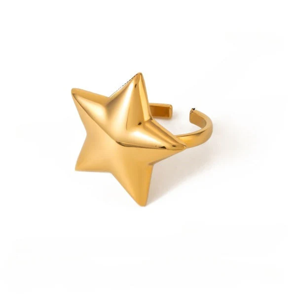 Astral Shine Gold Ring