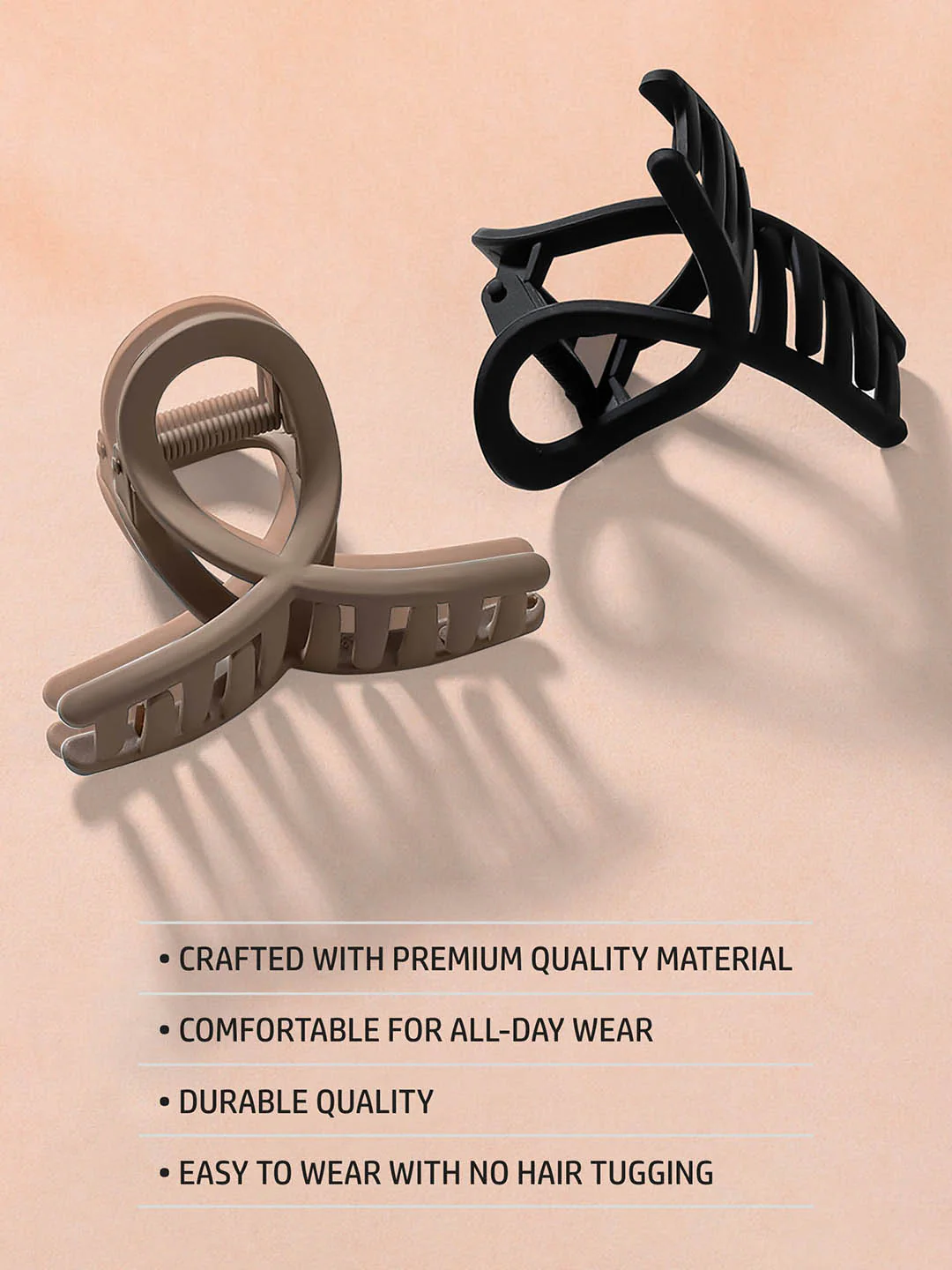 Multi Hair Claw Clips Set of 2 - Image 8