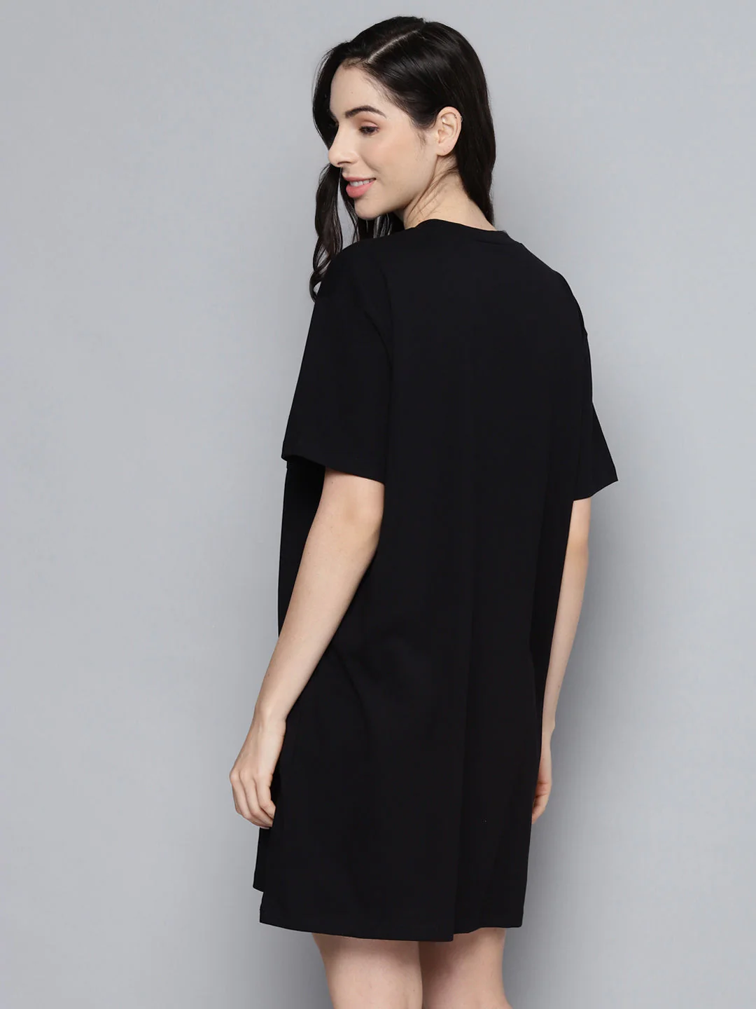 Women Black I-Need-Coffee Sleepshirt - Image 3