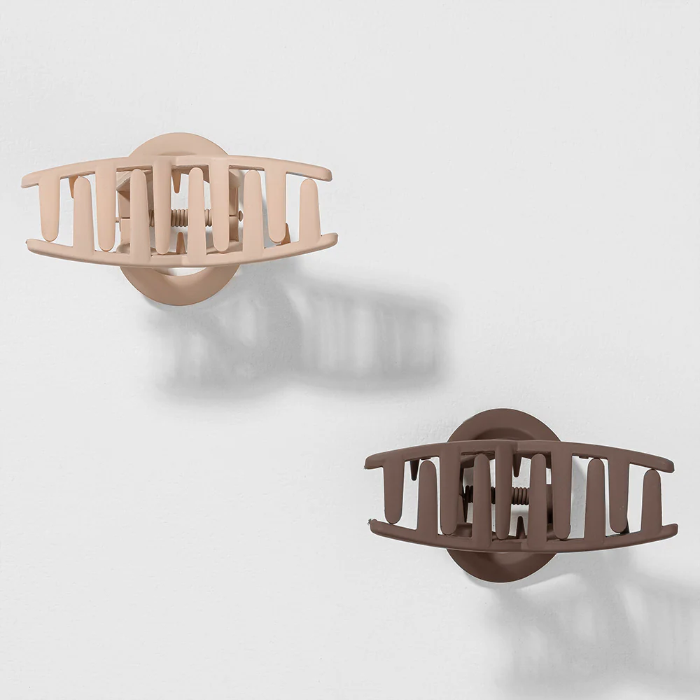 Multi Hair Claw Clips Set of 2 - Image 2