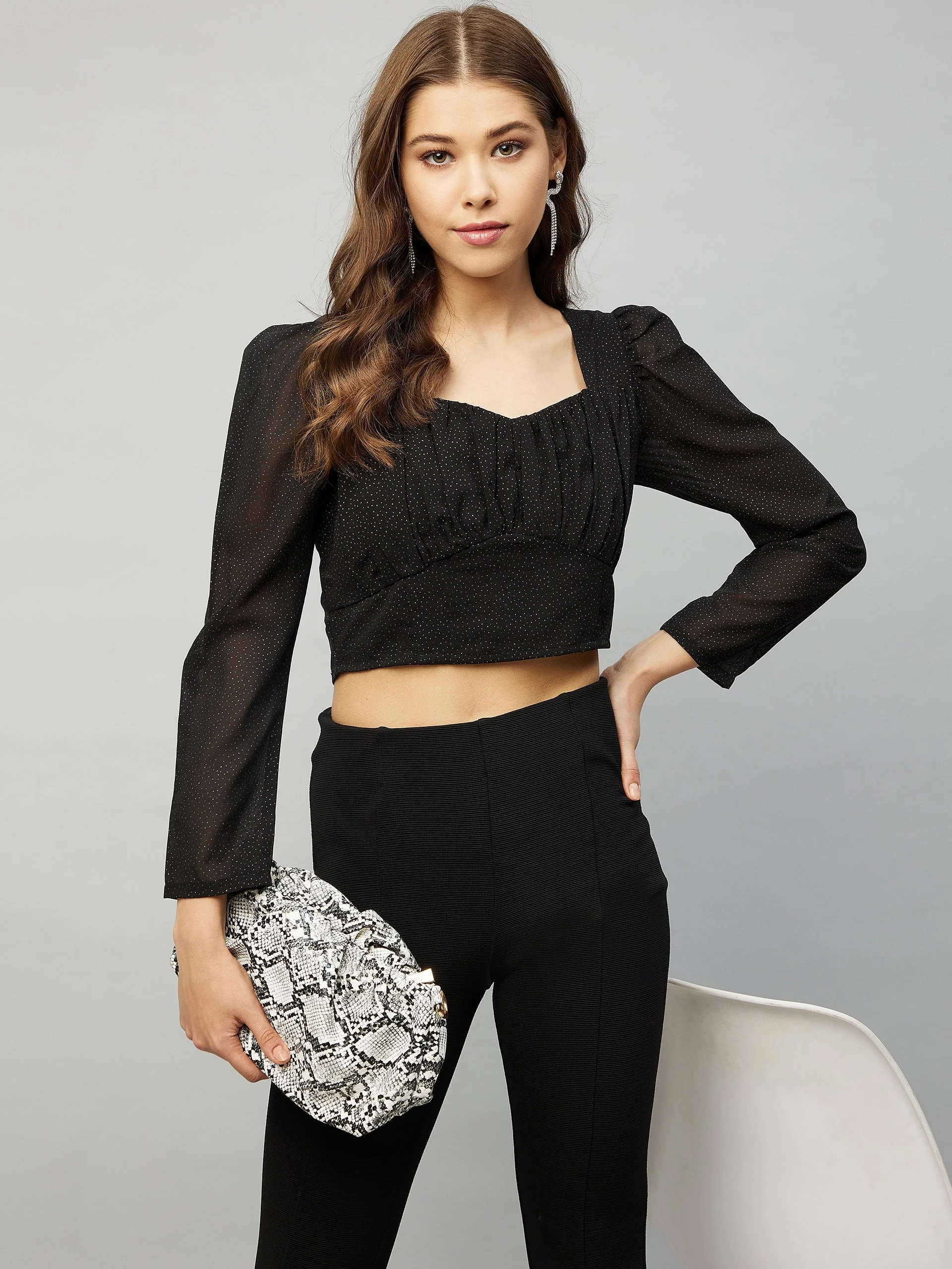 Women Polka Dots Regular Top - Image 7