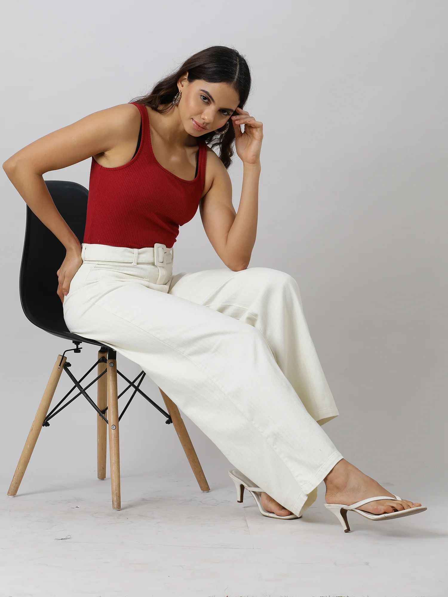 Casual Chic Cream Pant - Image 10