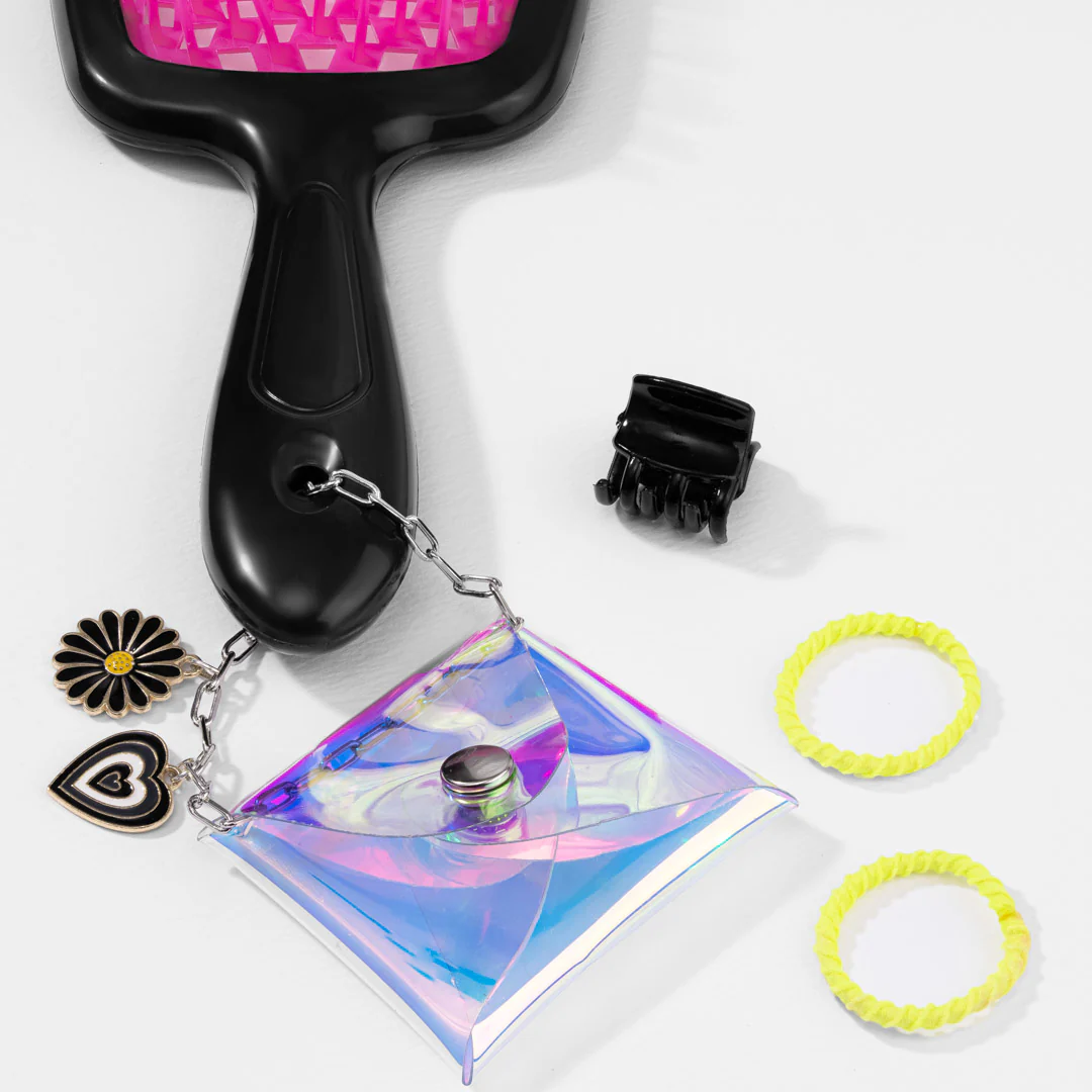 Multi Drama Detangle Hair Brush with Free Pouch - Image 3