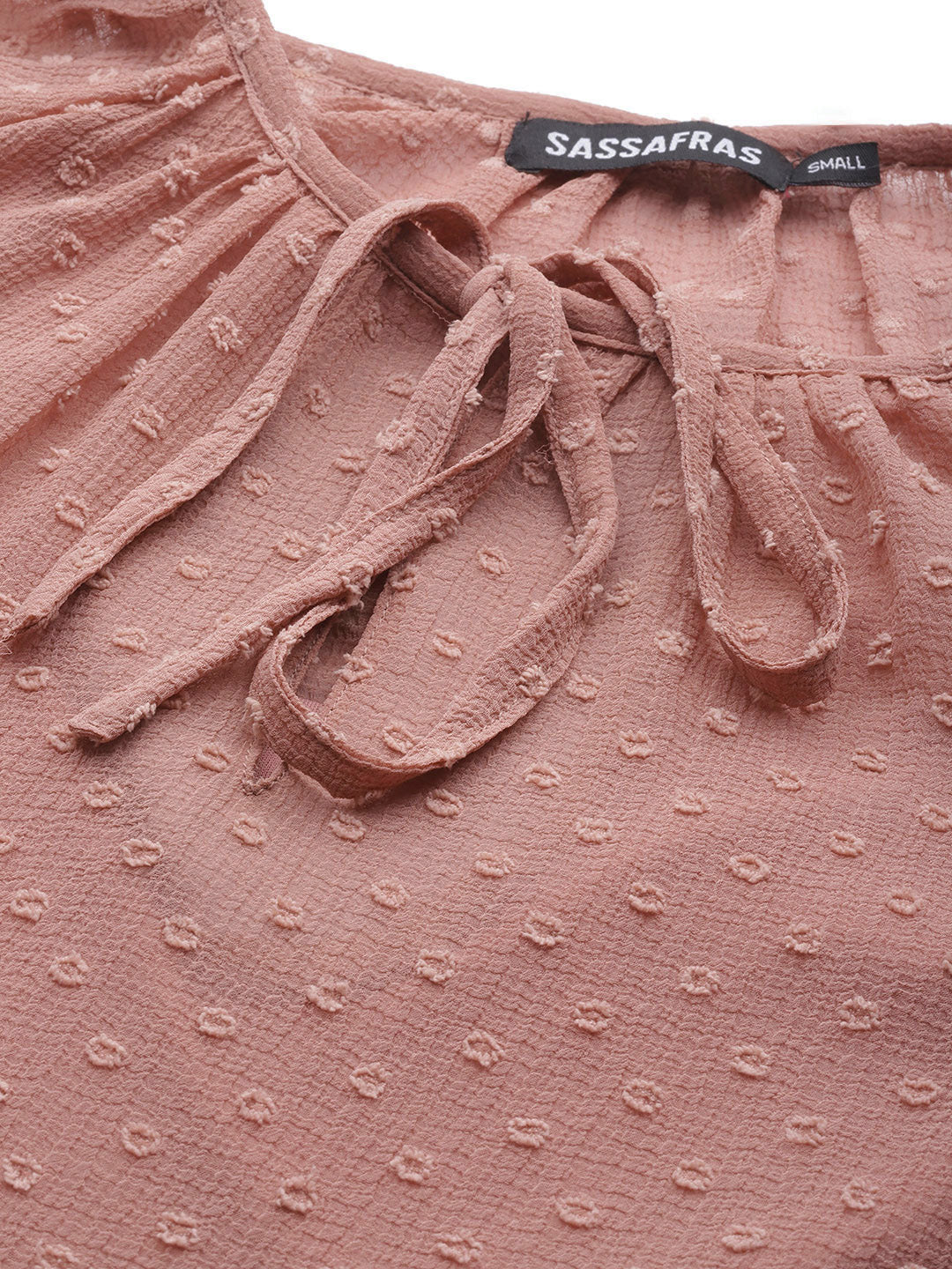 Women Dusty Pink Tiered Maxi Dress with Inner - Image 5