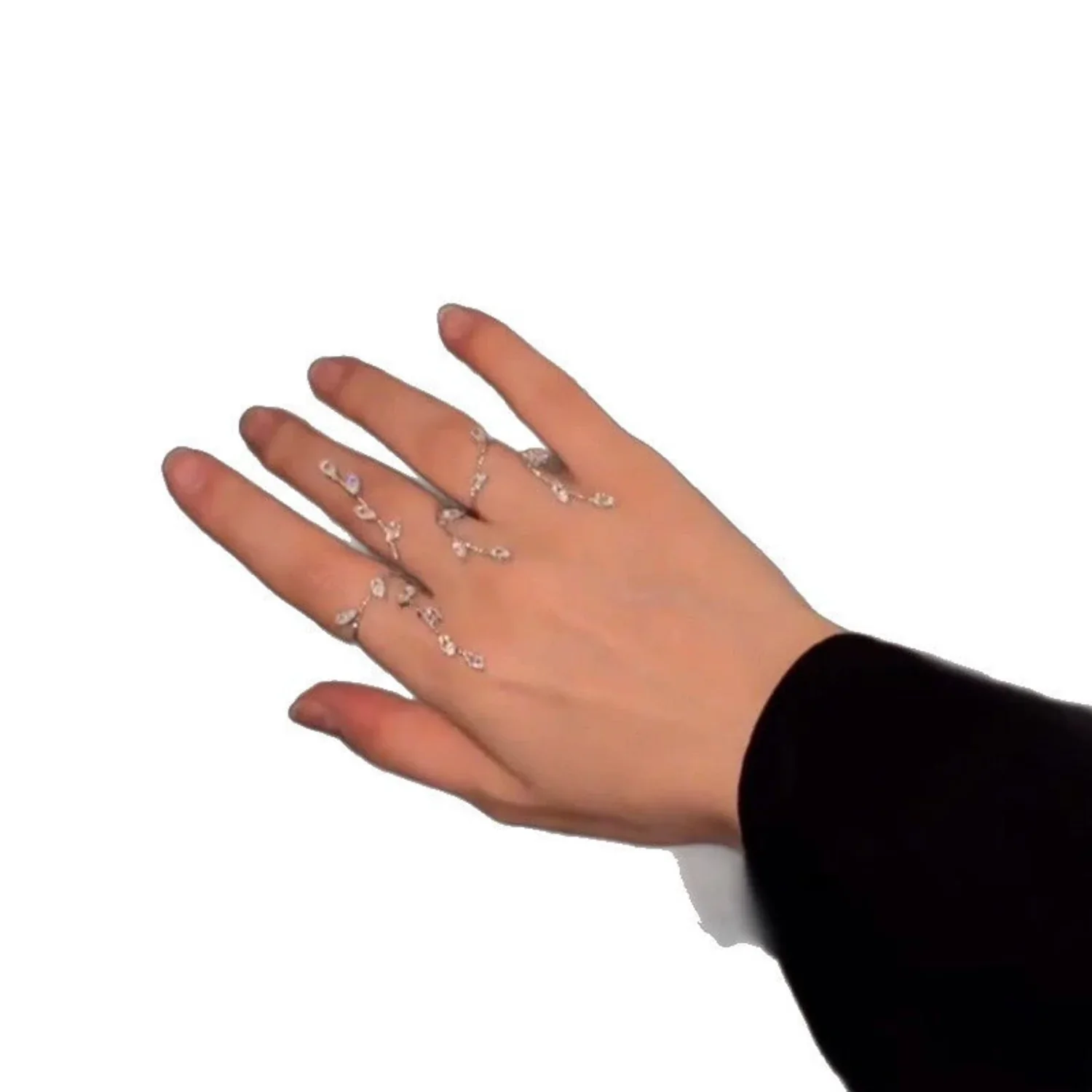 Enchanted Vine Multi-Finger Ring - Image 2