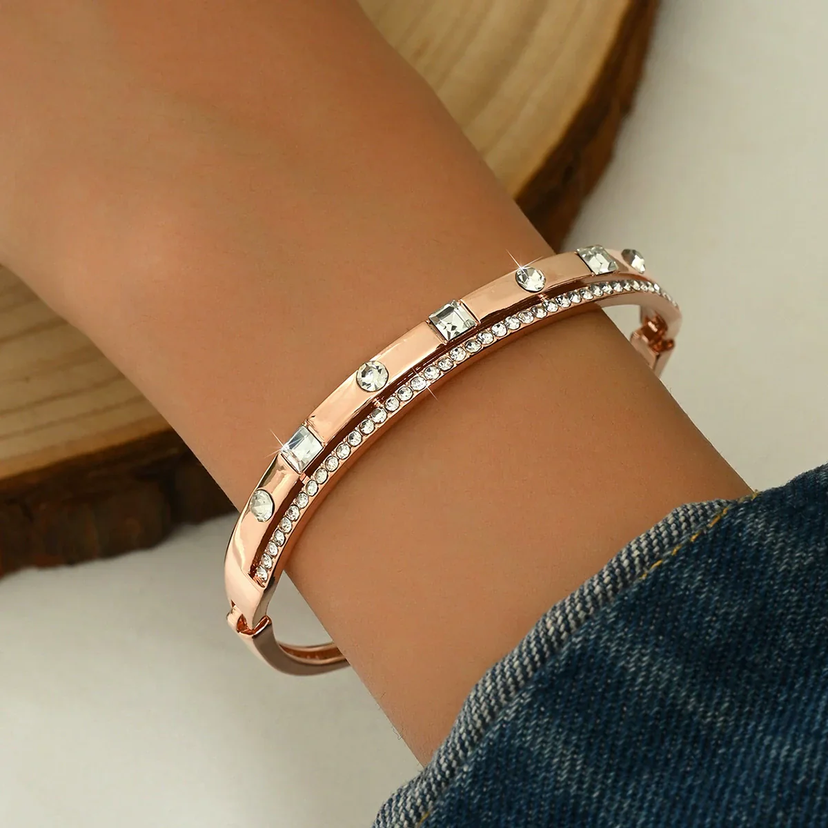 High End Niche Full Diamond Exquisite Bracelet