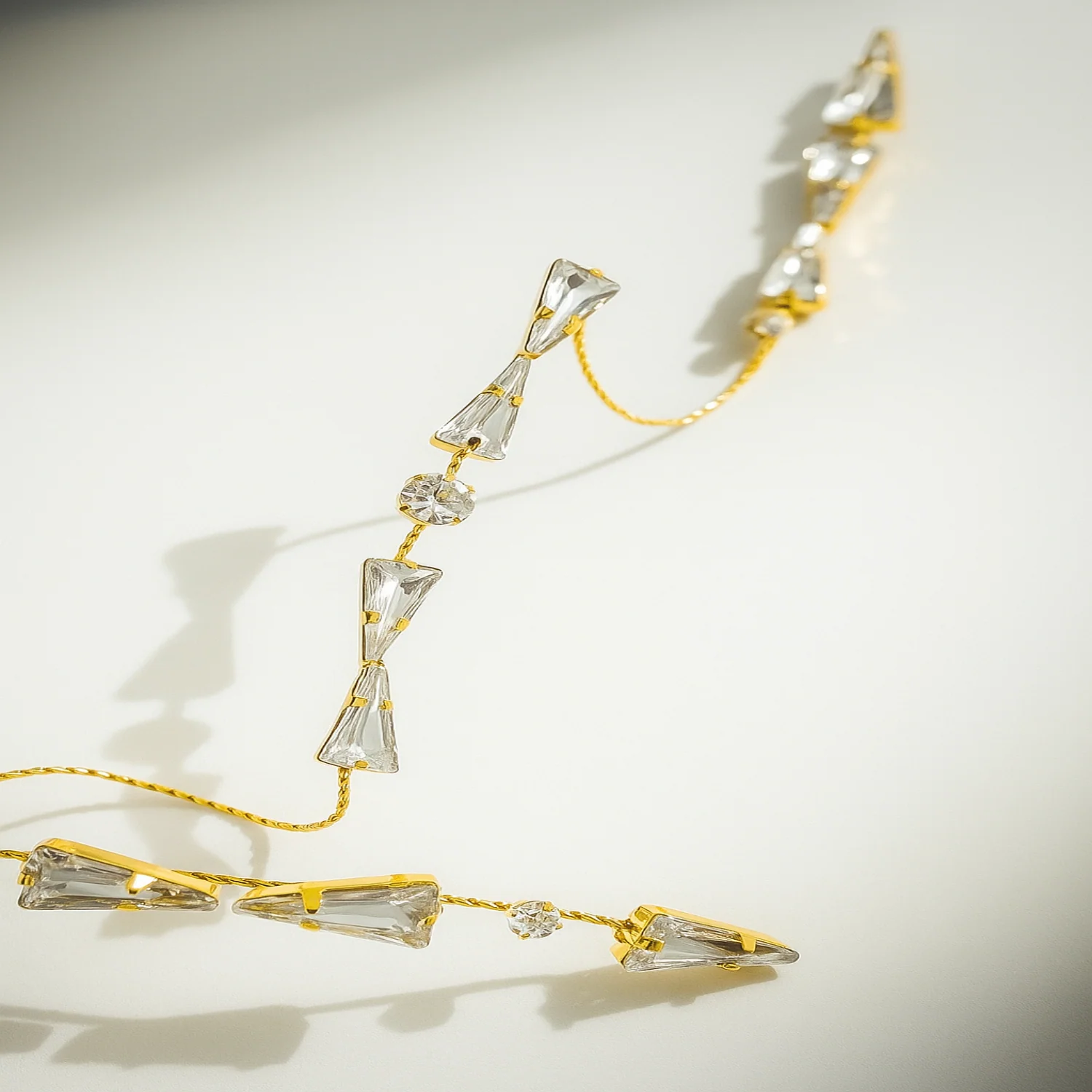 Just Lil Things Crystal Cascade Hand Harness - Image 2