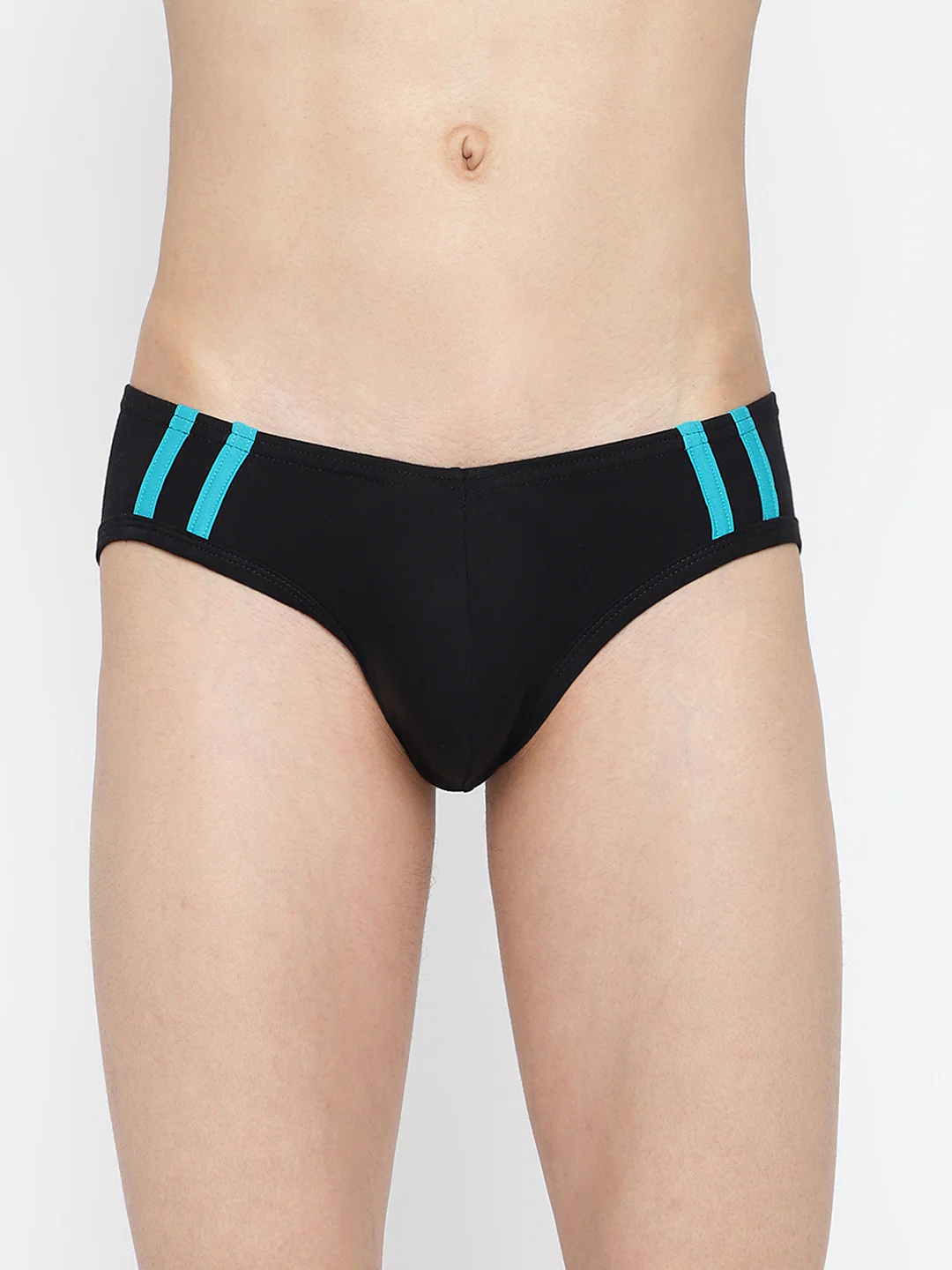 Striped and Solid Fashion Brief