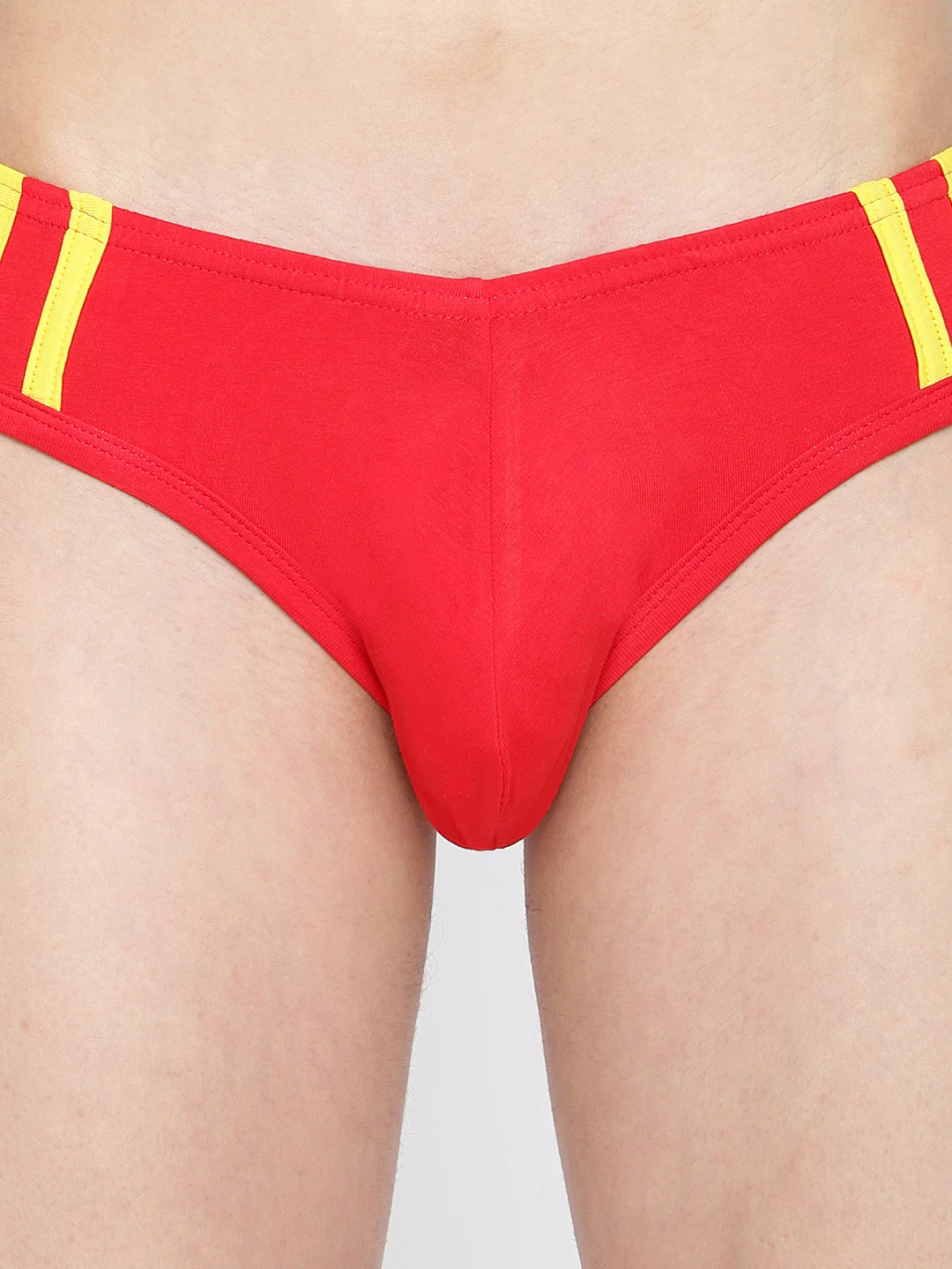 Striped and Solid Fashion Brief - Image 5