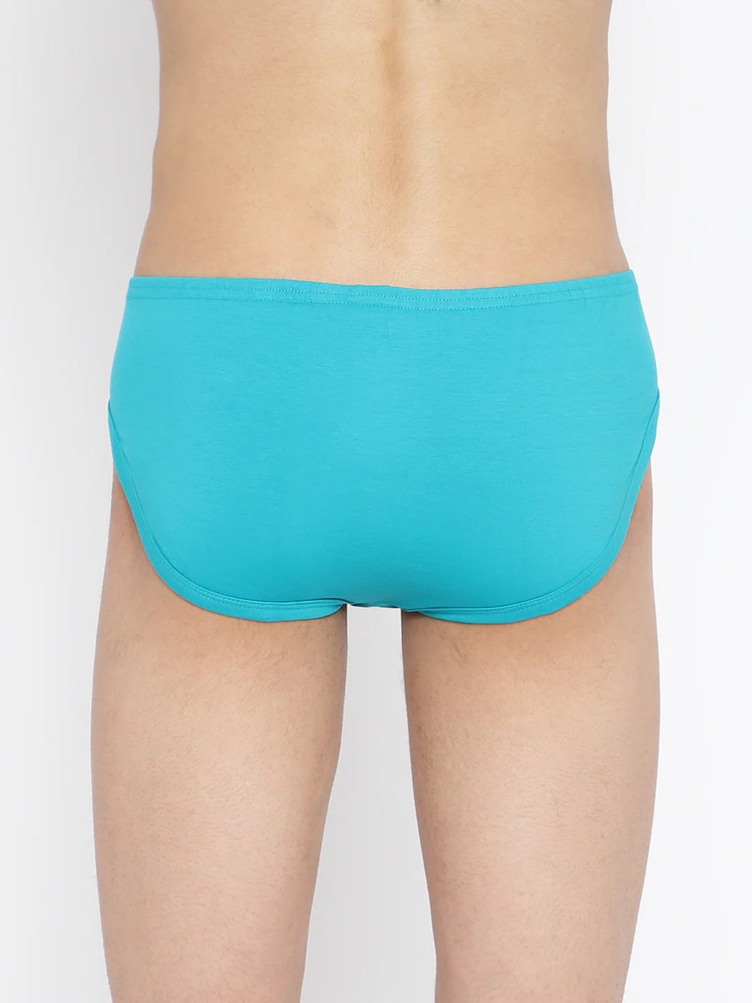 Striped and Solid Fashion Brief - Image 2