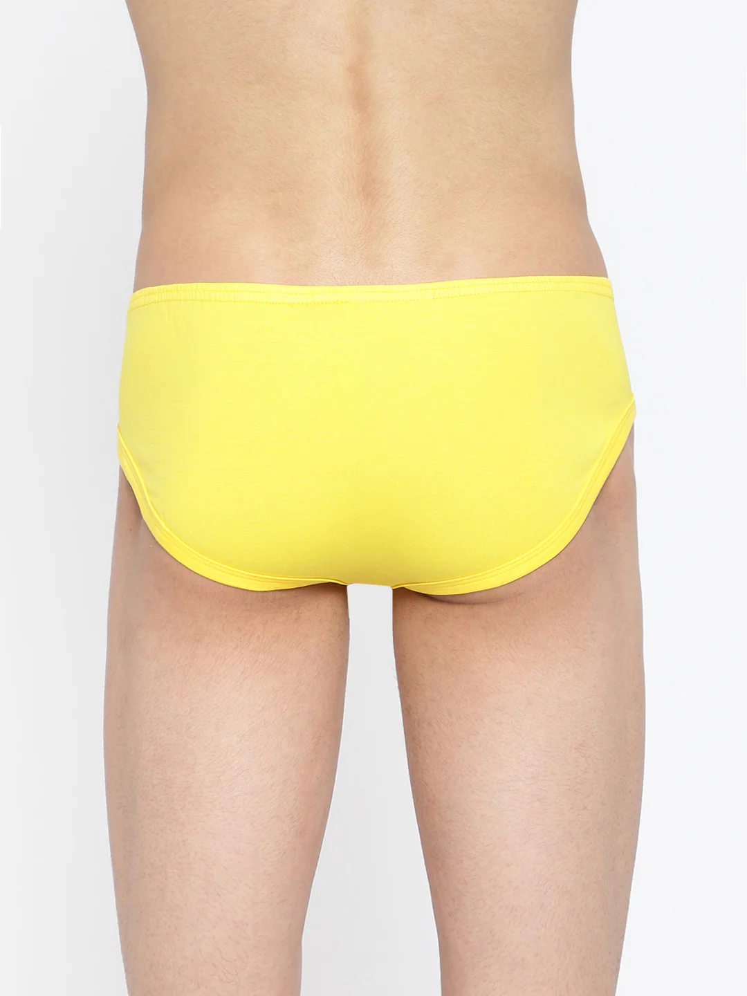 Striped and Solid Fashion Brief - Image 2