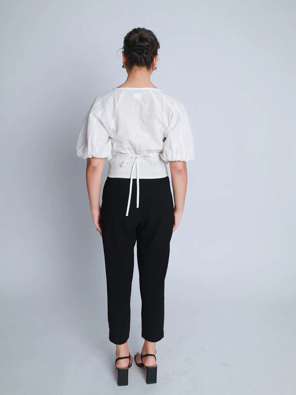 Women Linen Blend Top - Image 2