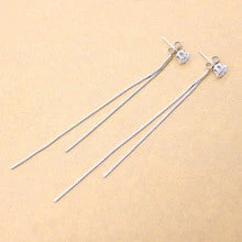 Long Crystal Tassel Earring