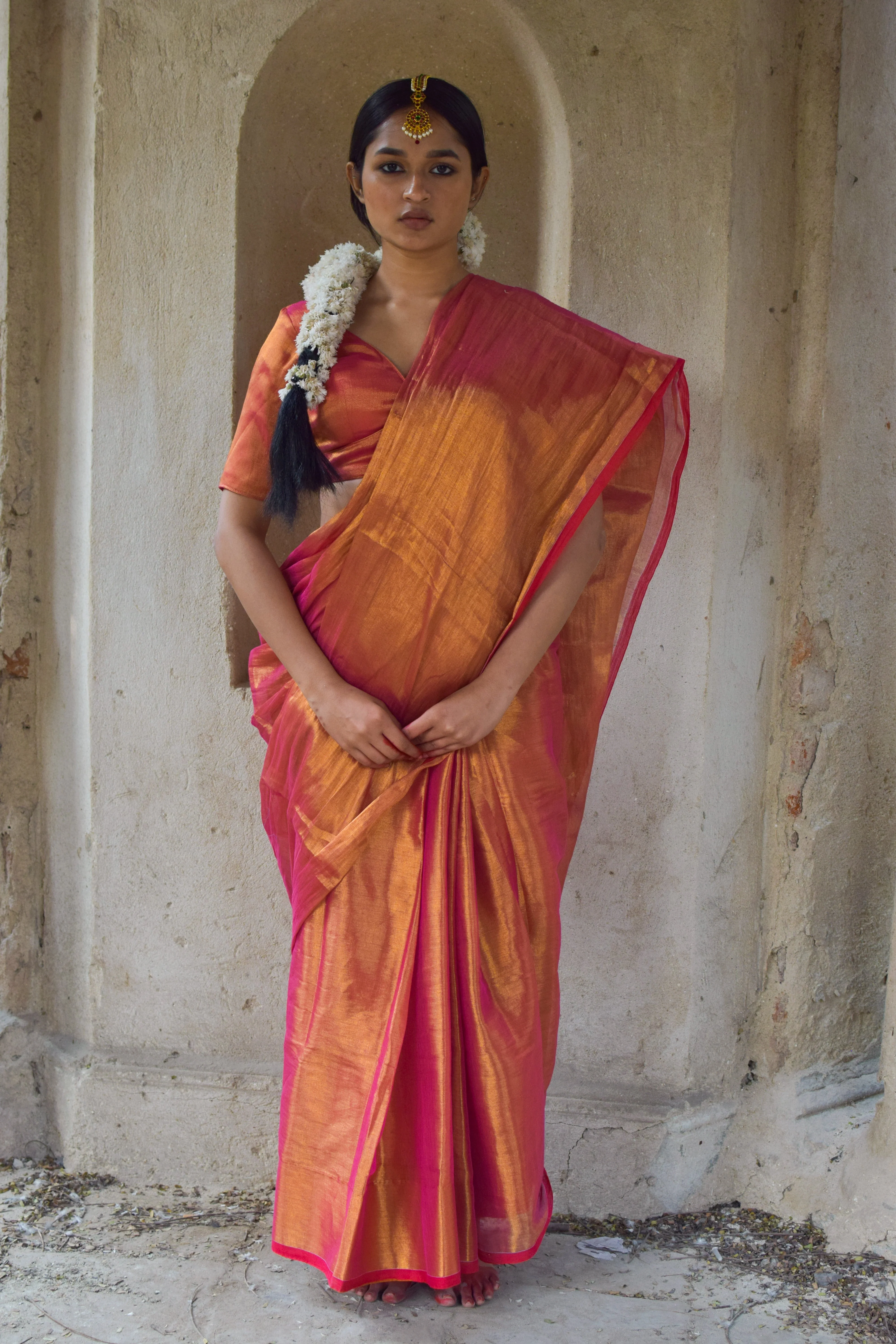 Maya Handloom Tissue Saree