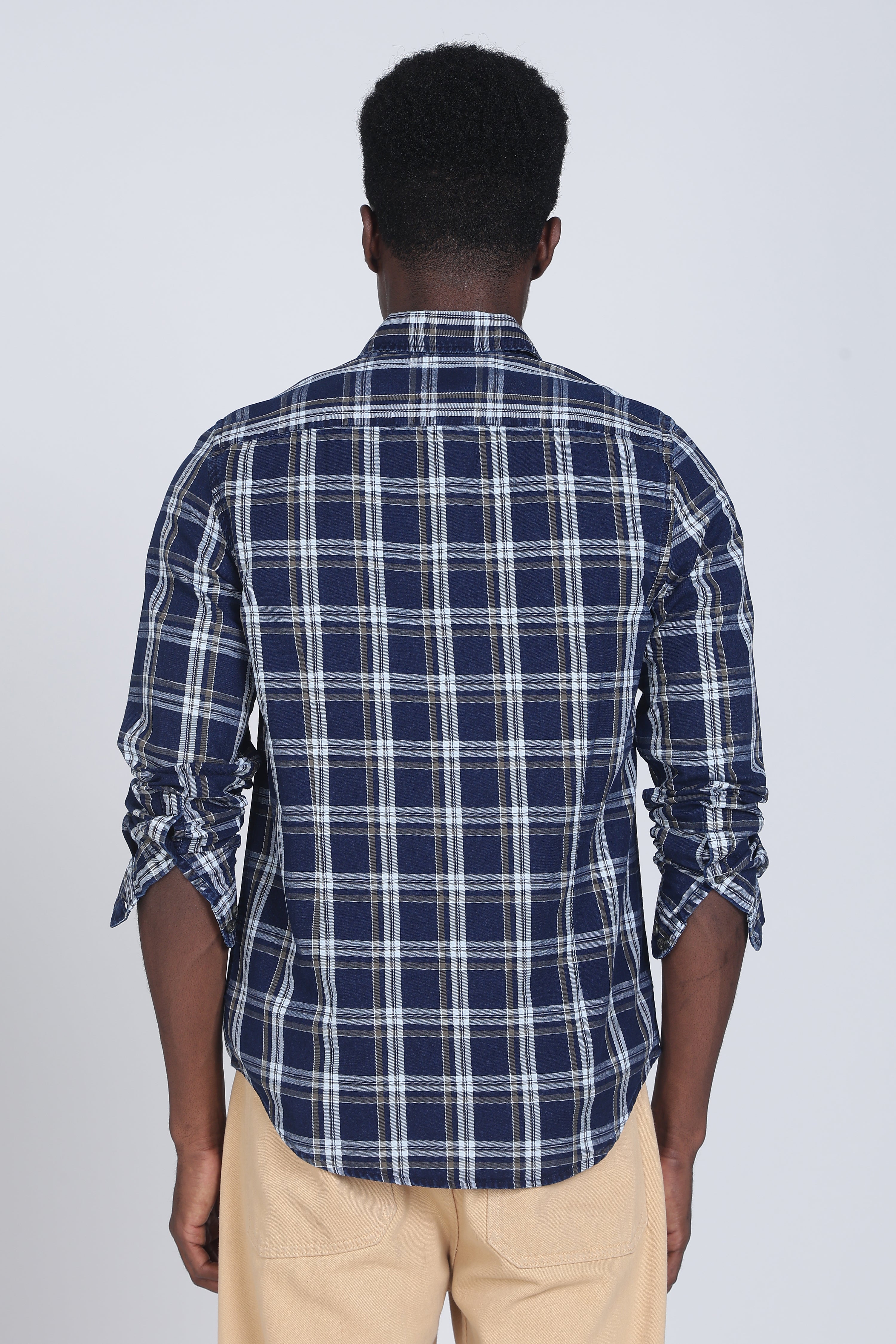 Men Albany Check Shirt - Image 3
