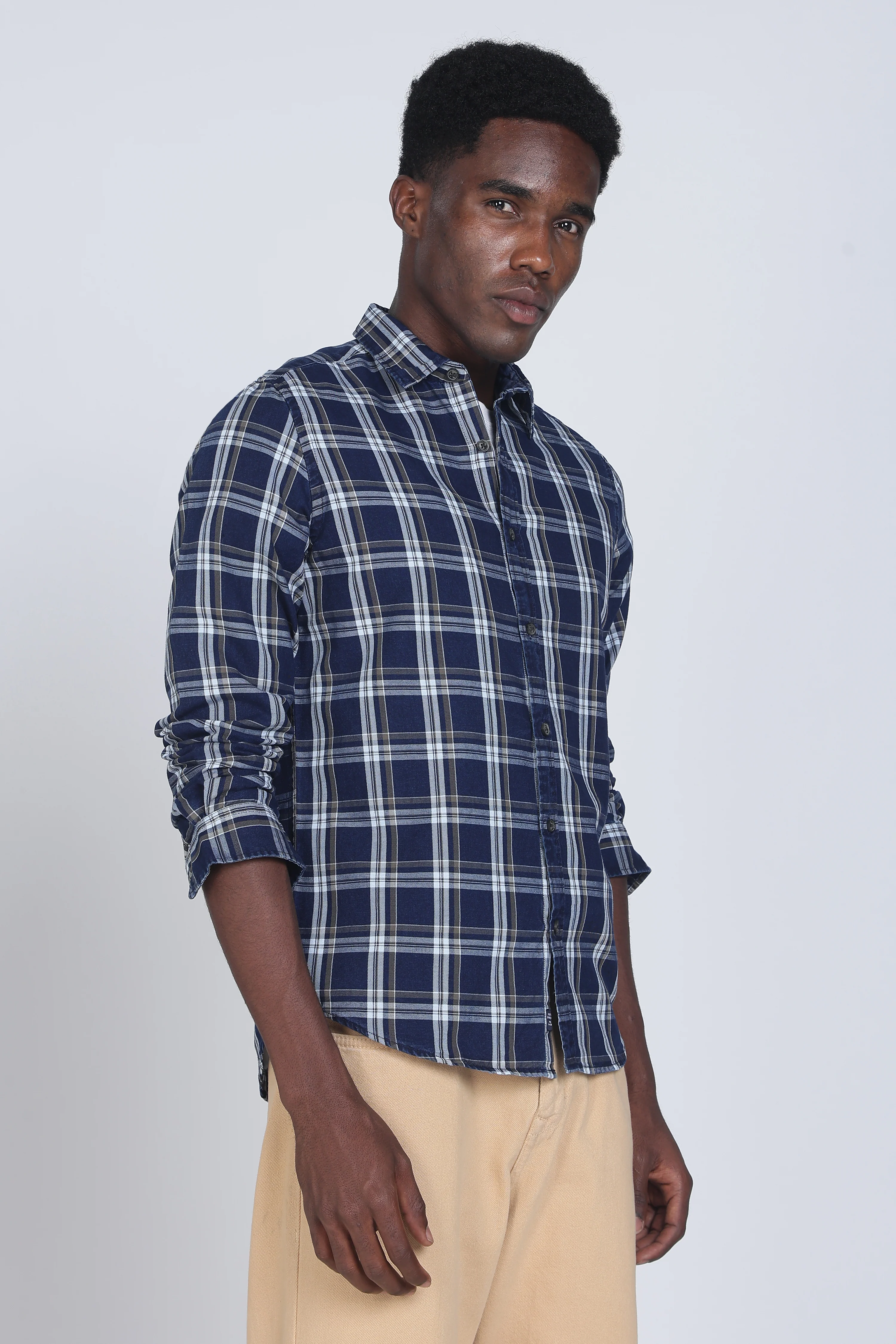 Men Albany Check Shirt - Image 4