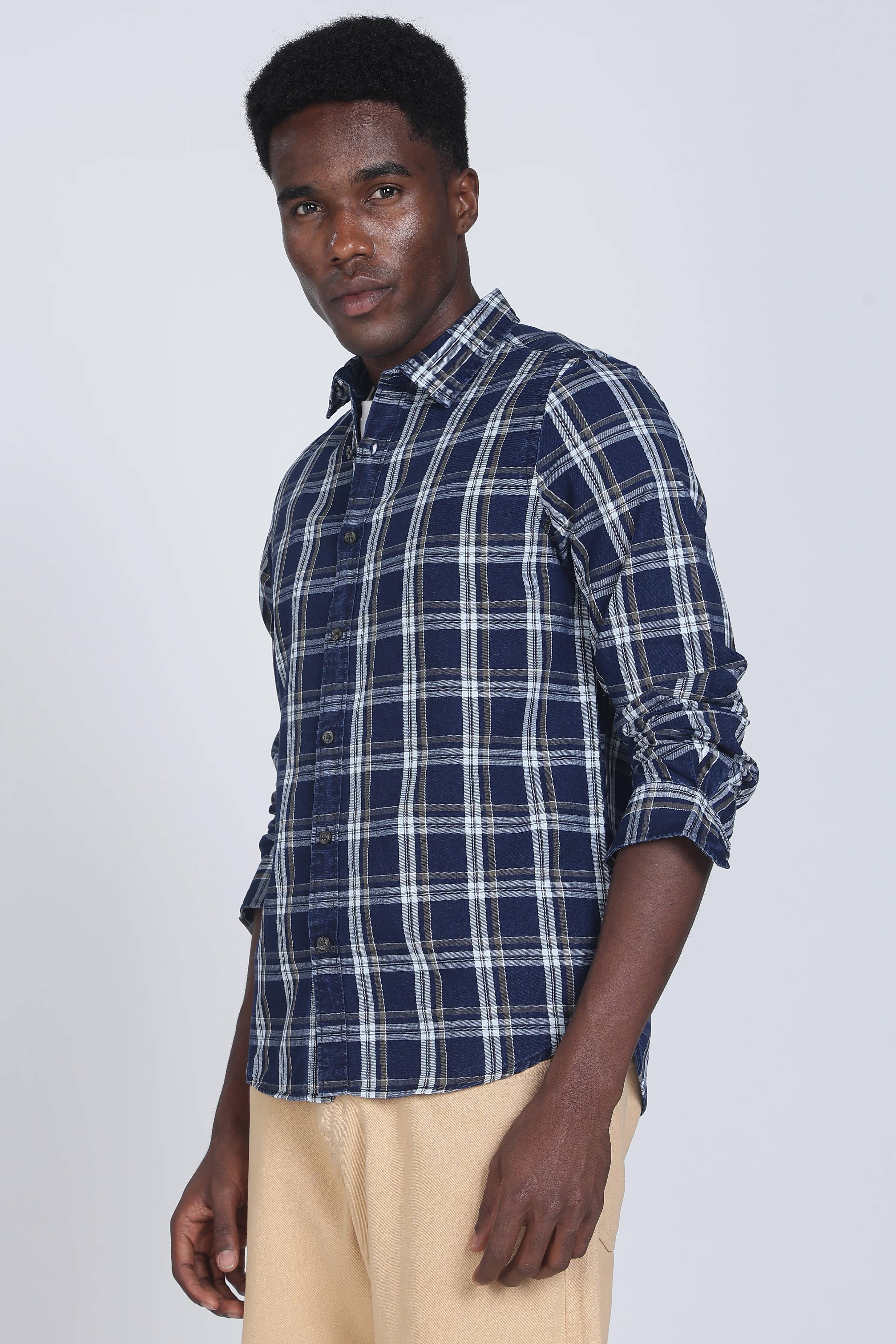 Men Albany Check Shirt - Image 7