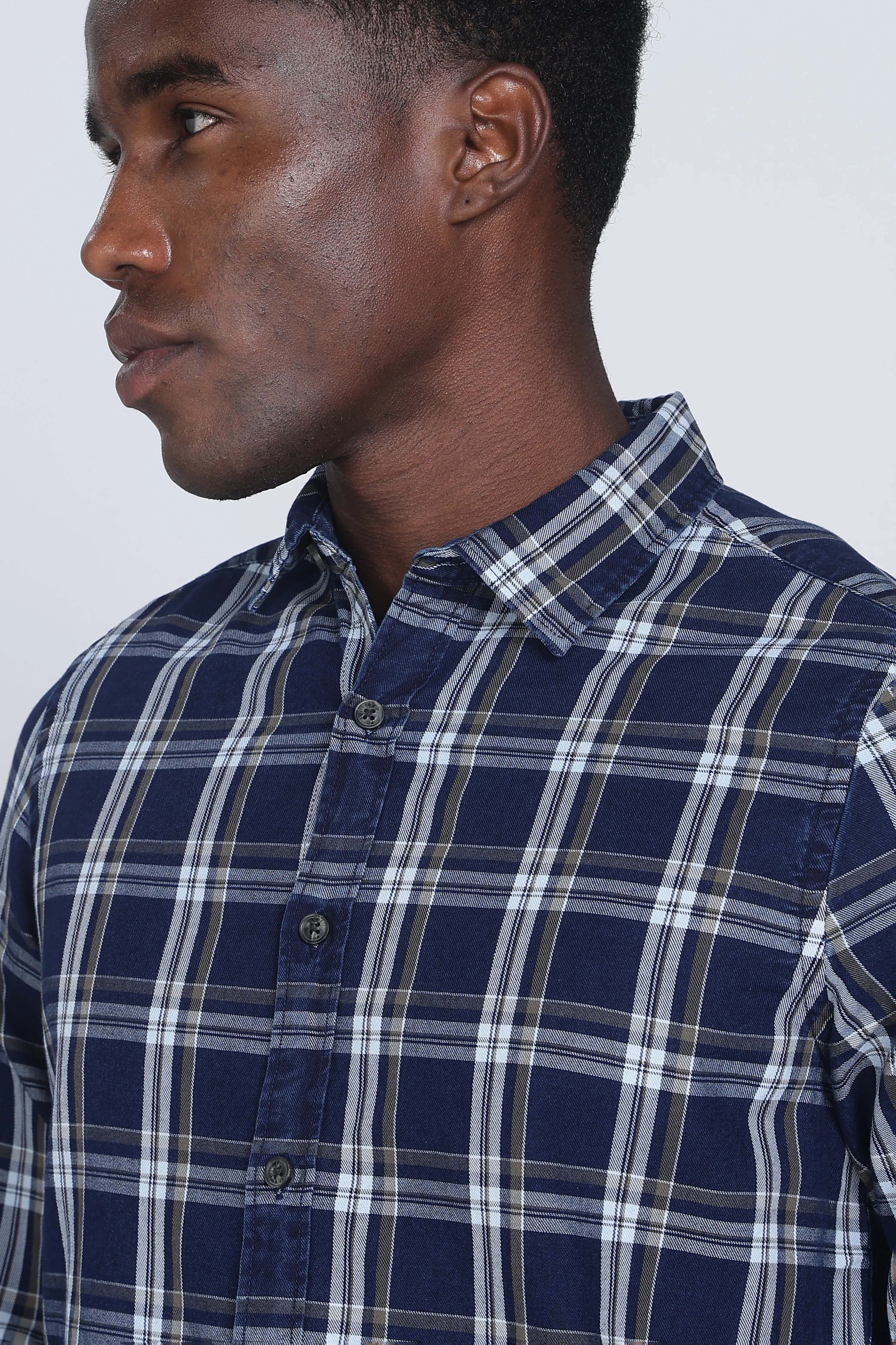 Men Albany Check Shirt - Image 9