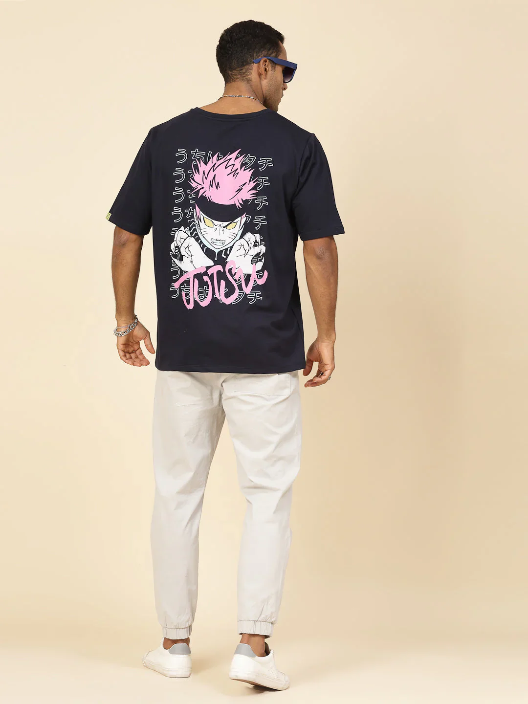 Men Anime Enchantment Oversized Tee - Image 3
