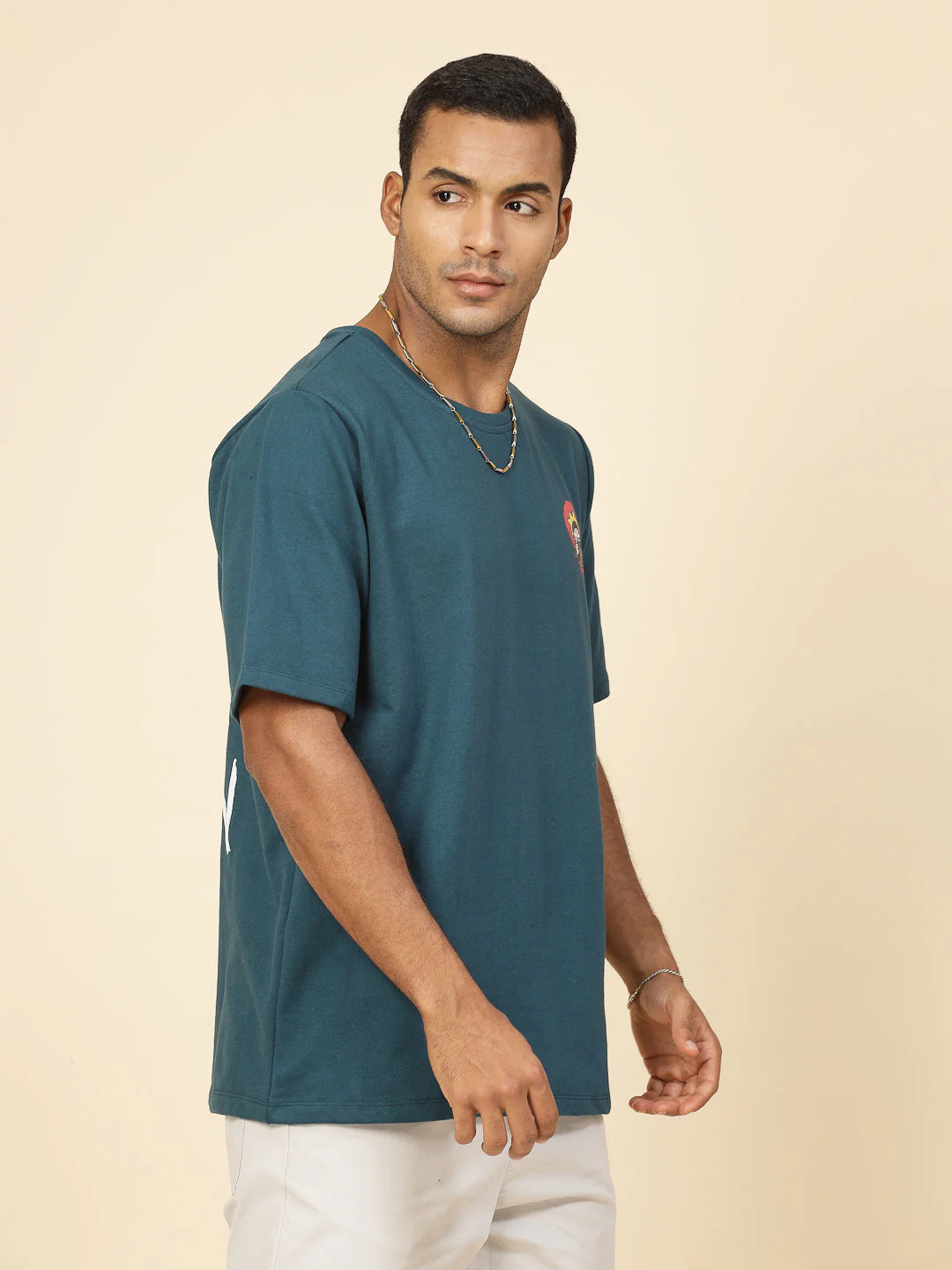 Men Anime Ramen Print Oversized T-Shirt - Image 3