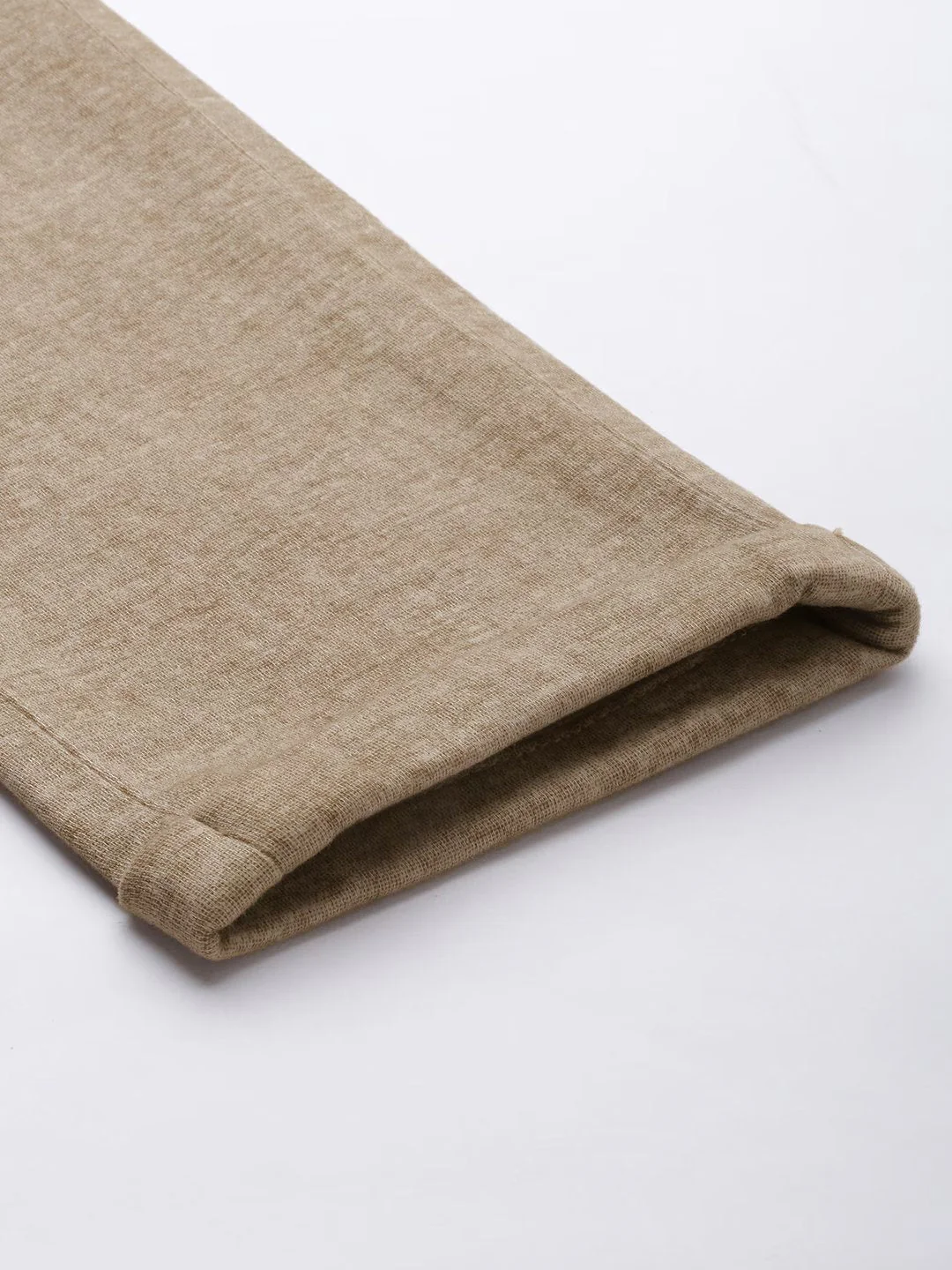 Men Ardor Edition Beige Tapered Fit Chinos - Image 7
