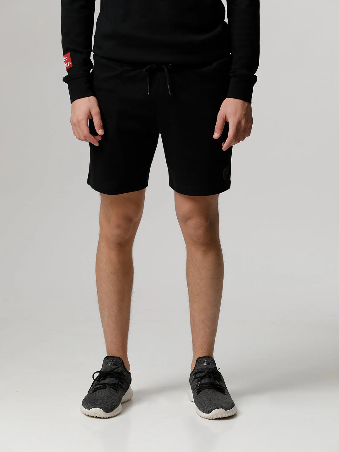 Men Ardor Edition Black Printed Slim Fit Tracksuit - Image 4