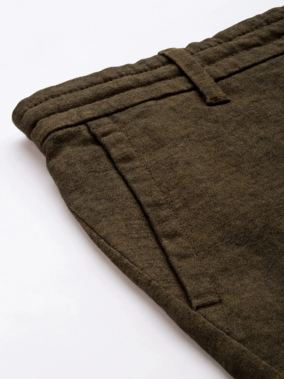 Men Ardor Edition Brown Tapered Fit Chinos - Image 6