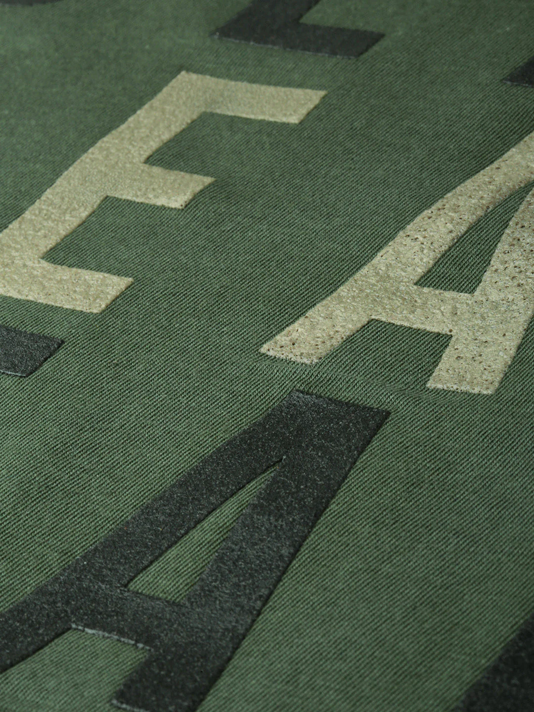 Men Ardor Edition Green Brand Logo Printed Pure Cotton Slim Fit T-shirt - Image 2