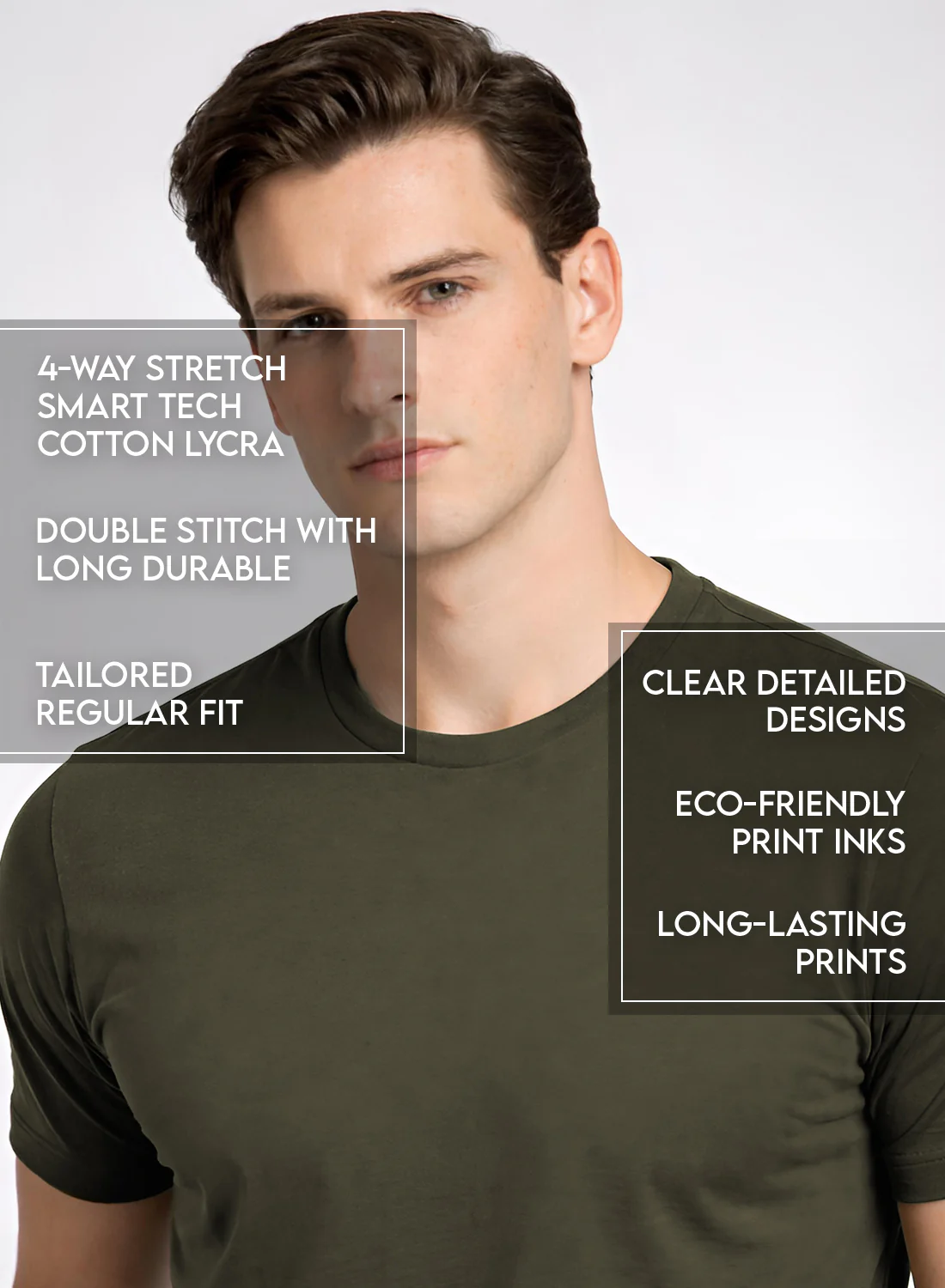 Men Badminton Printed T-Shirt - Image 6