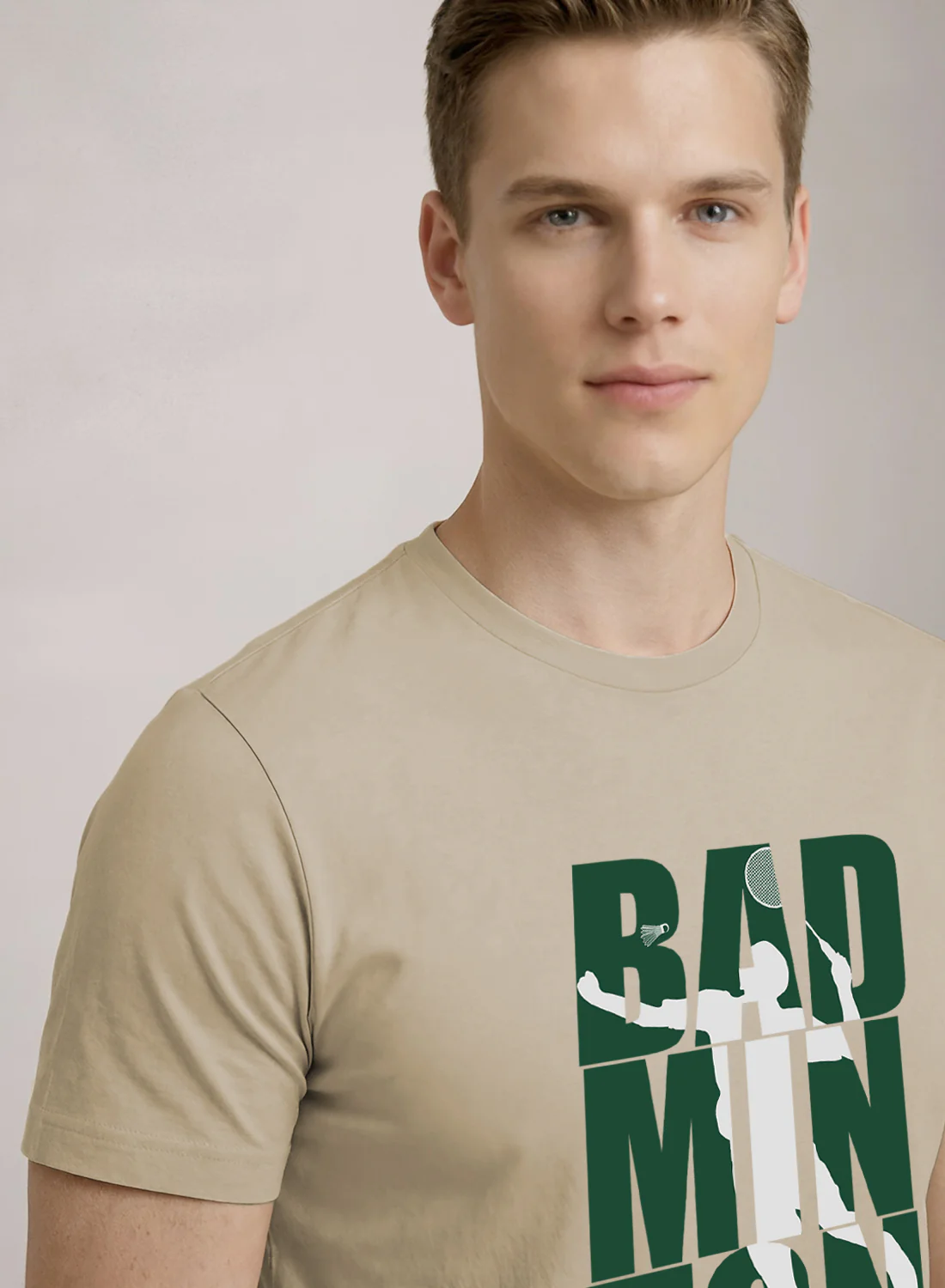Men Badminton Tshirt - Image 4