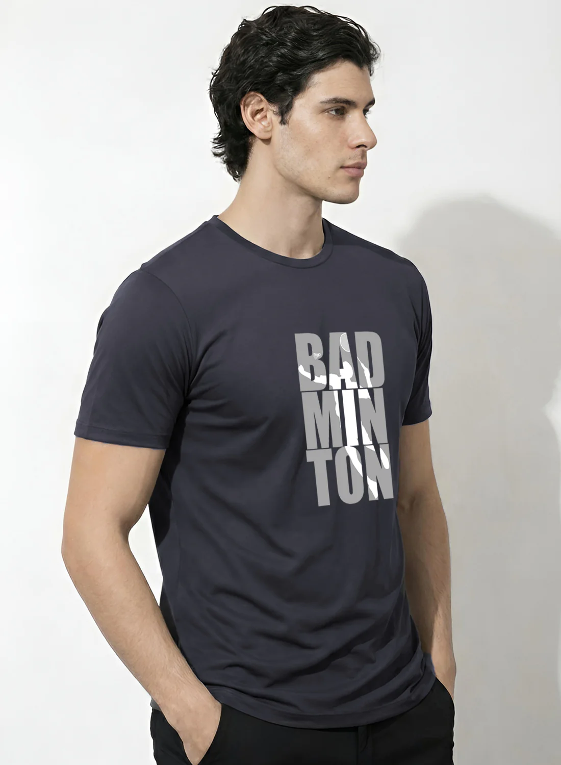 Men Badminton Tshirt - Image 3