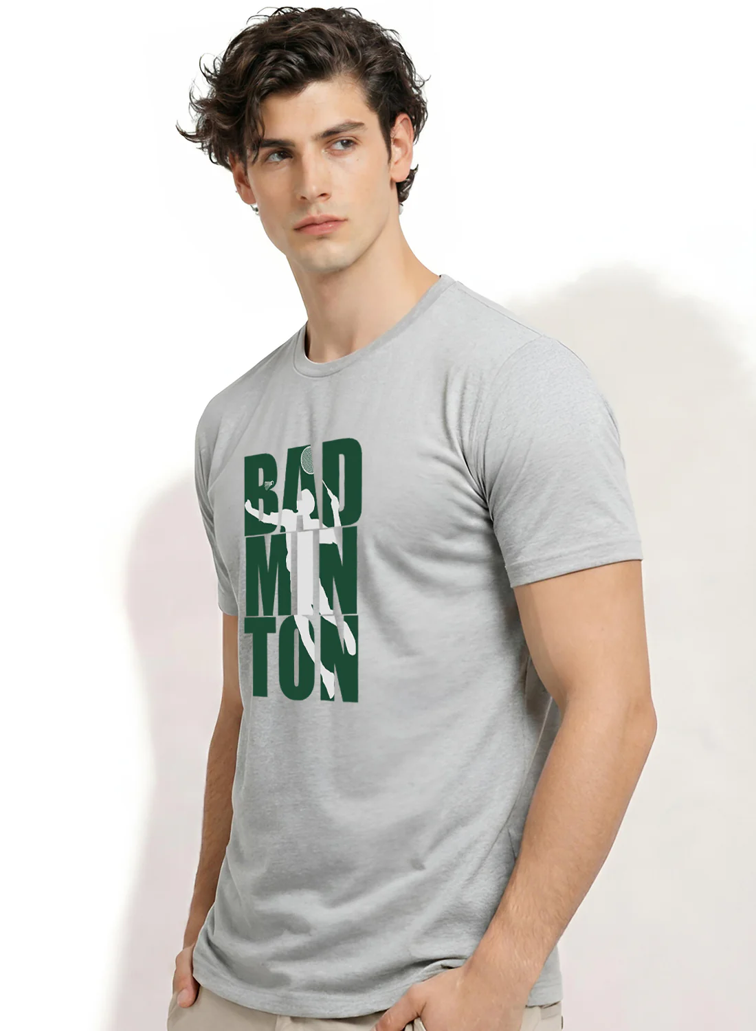 Men Badminton Tshirt - Image 4