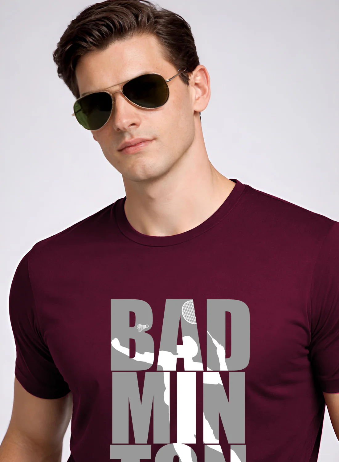 Men Badminton Tshirt - Image 4
