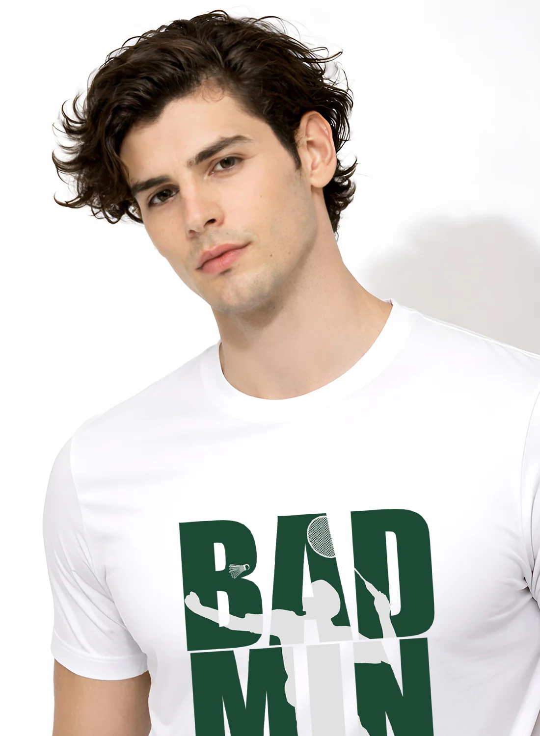 Men Badminton Tshirt - Image 4