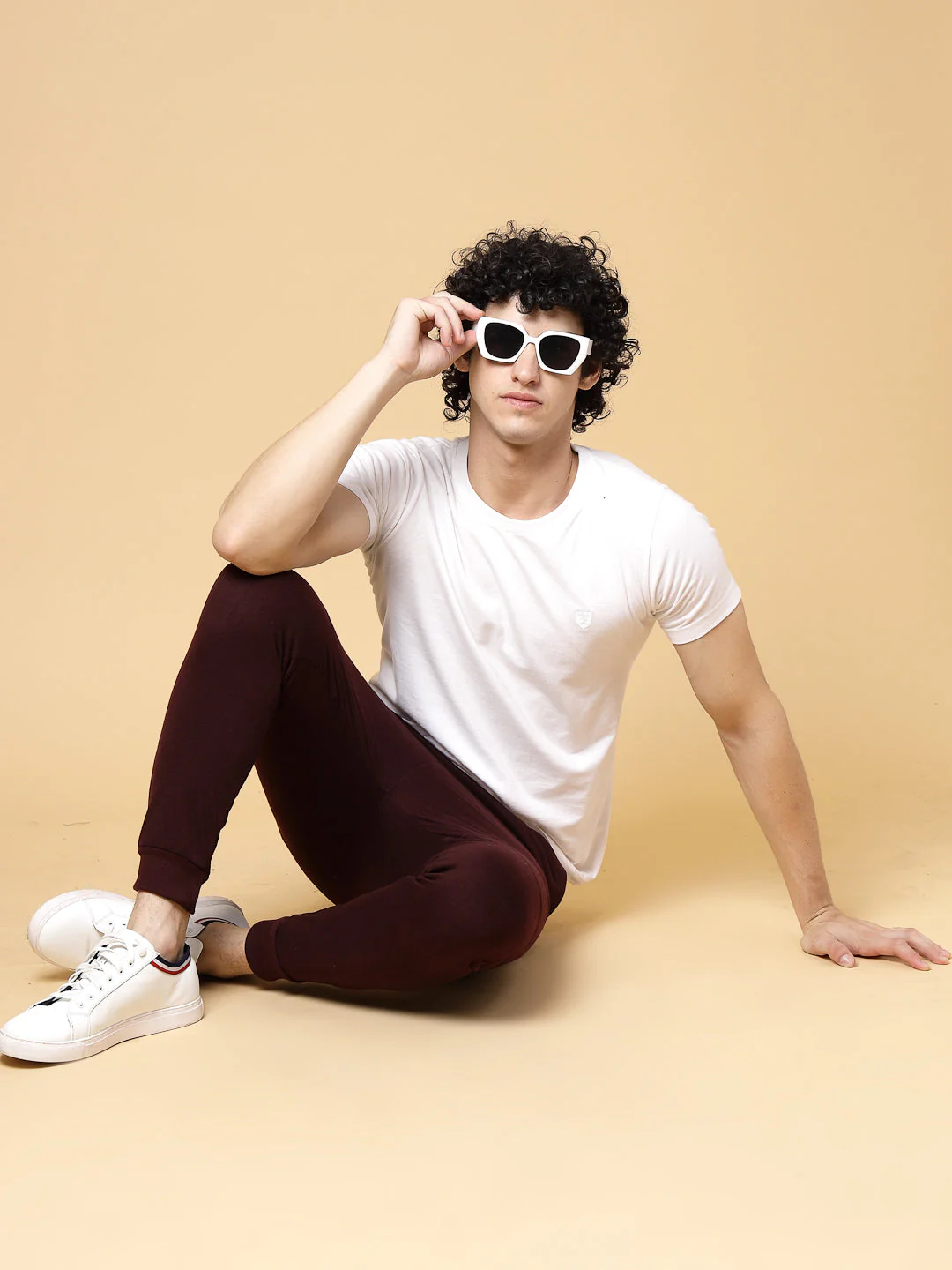 Men Basic Terry Joggers - Image 2