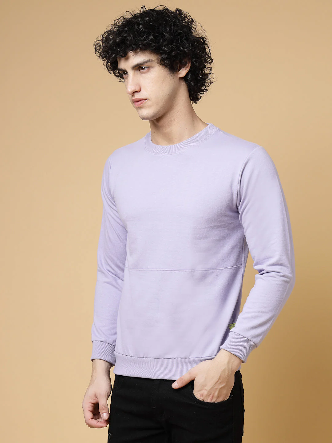 Men Basic Terry Sweatshirt - Image 3