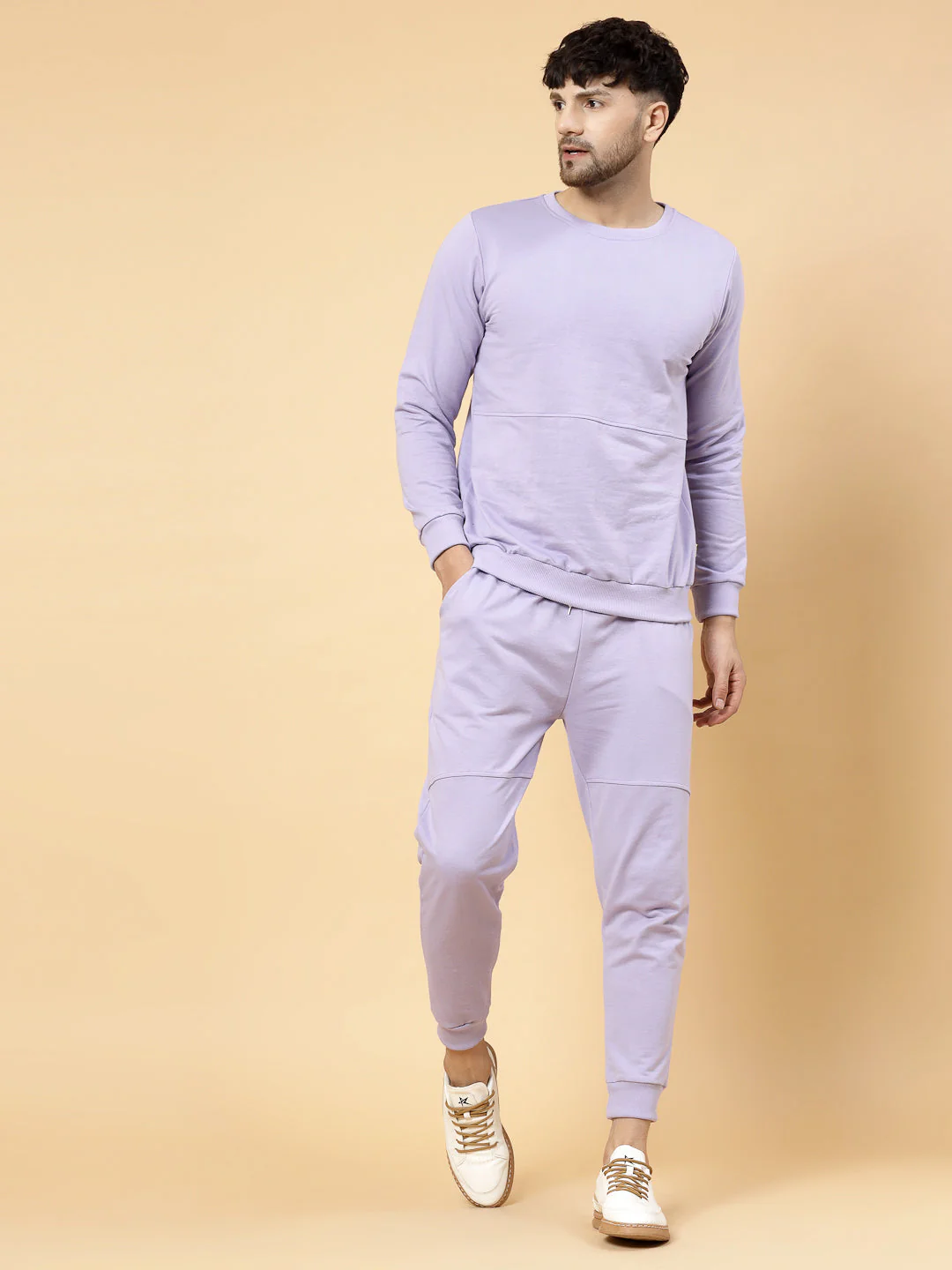 Men Basic Terry Tracksuit - Image 2