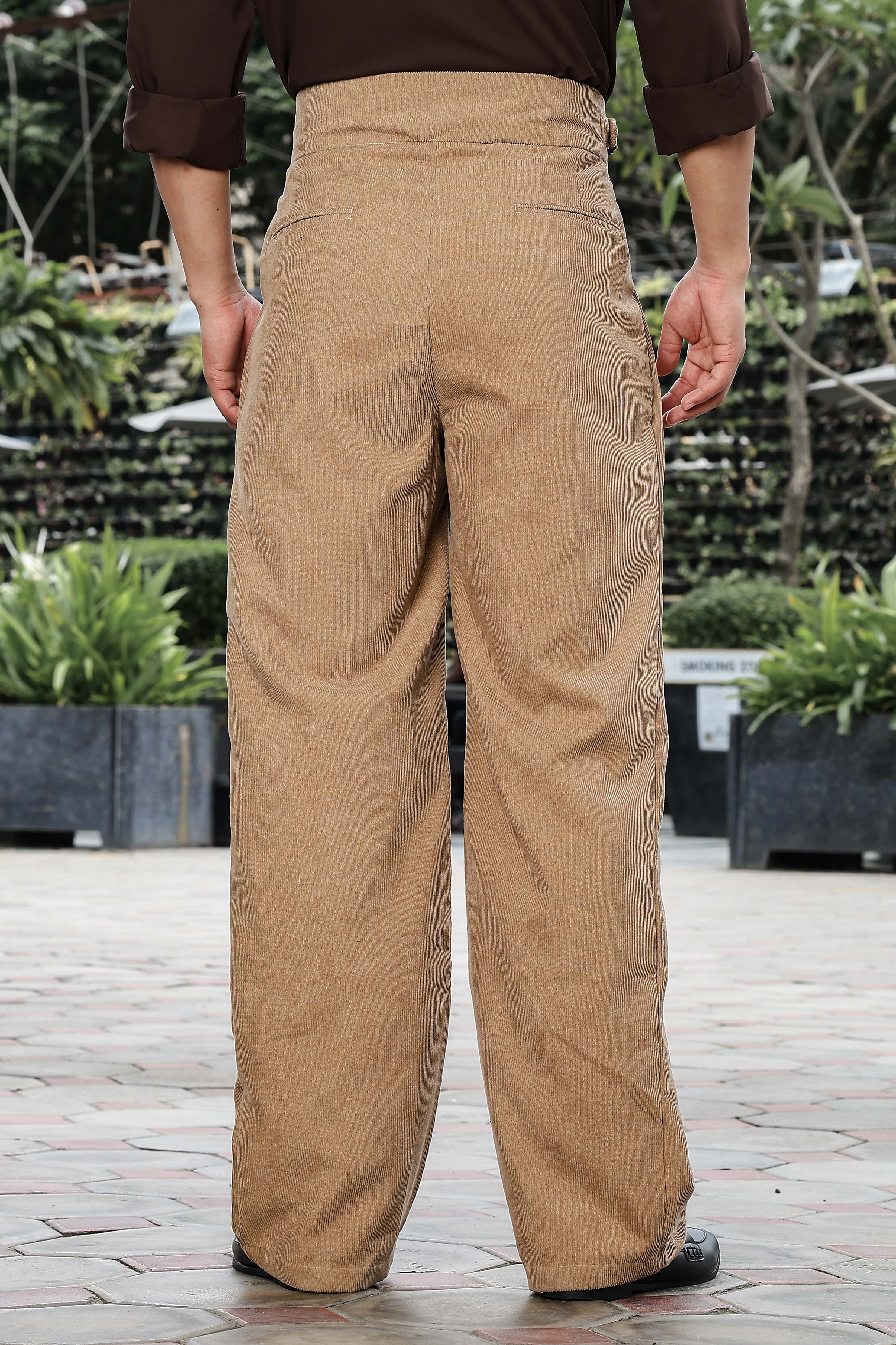 Men Corduroy Gurkha Trousers - Image 7