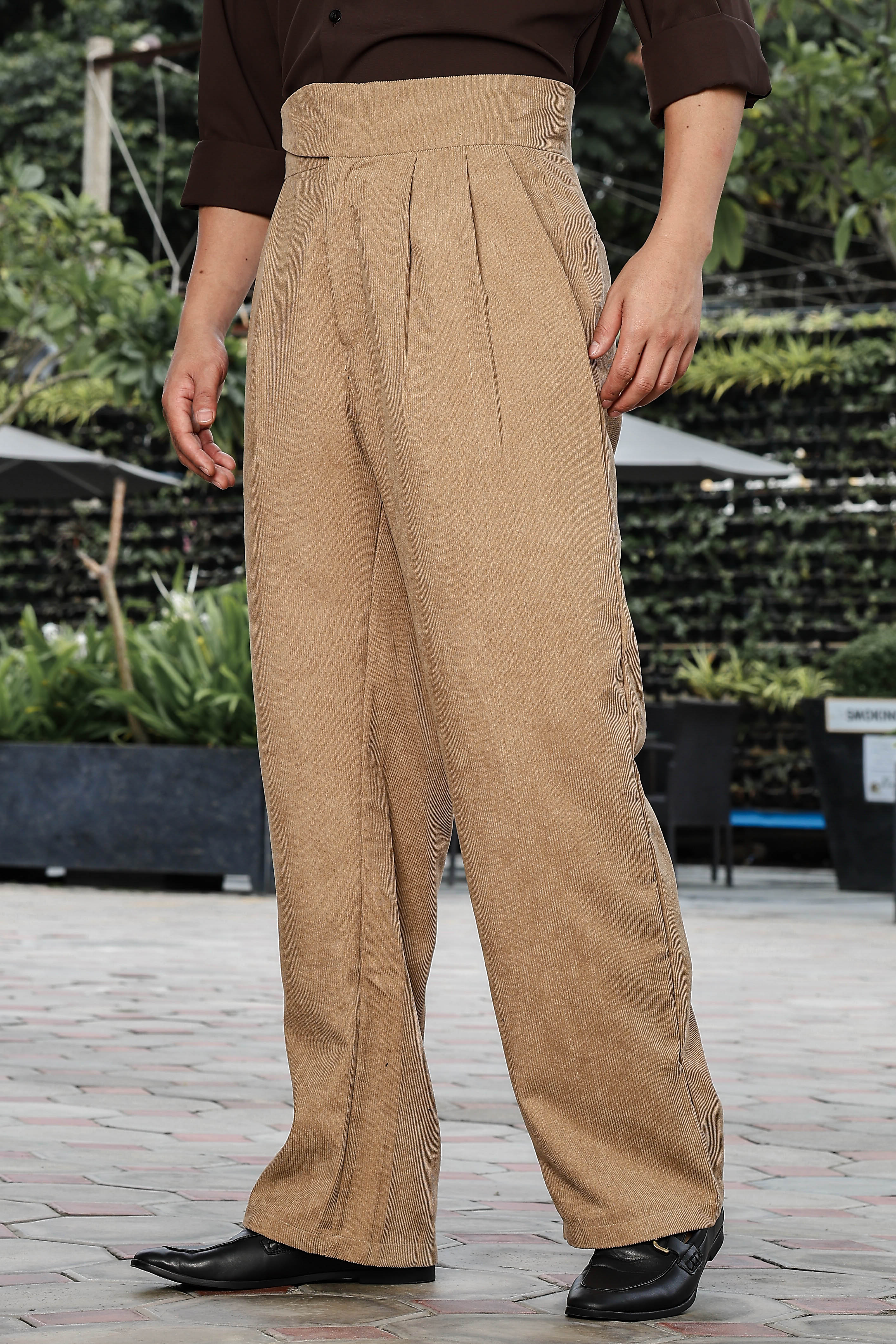 Men Corduroy Gurkha Trousers - Image 8